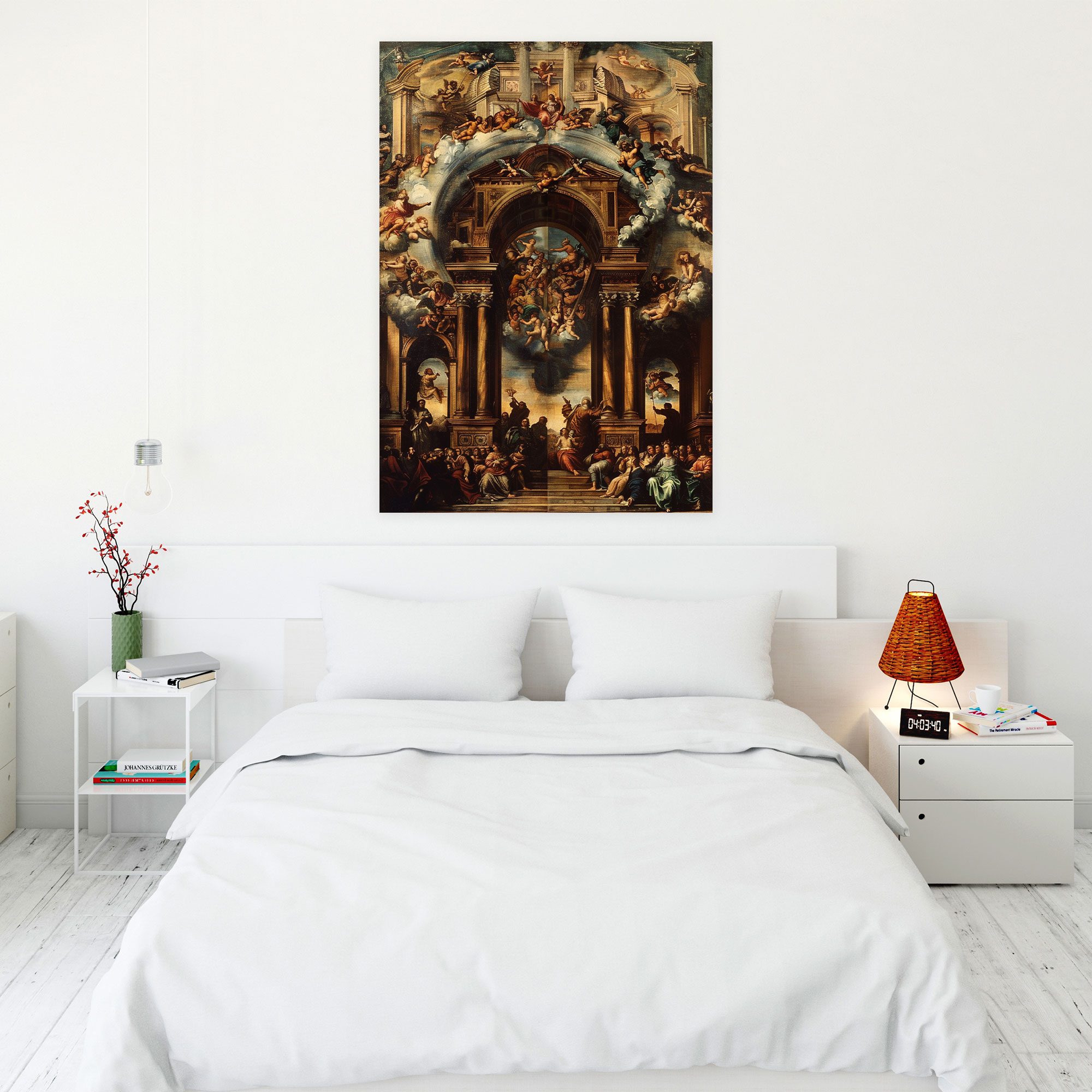 Raffaello Sanzio Wall Art - Raffaello Sanzio, Canvas, Wall Decoration, Wall Art