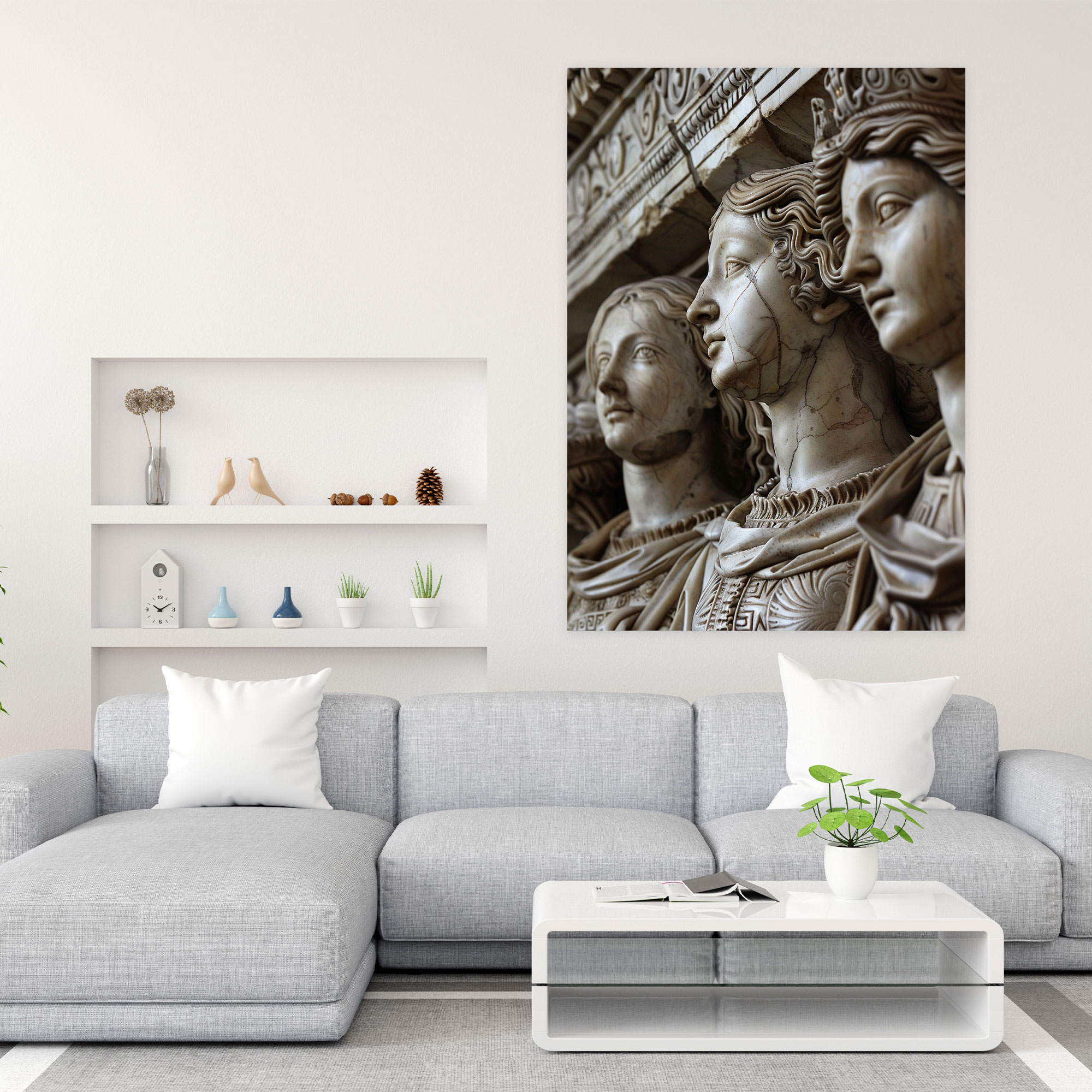 Raffaello Sanzio Tablo Baskısı - Raffaello Sanzio Kanvas Duvar Dekorasyonu