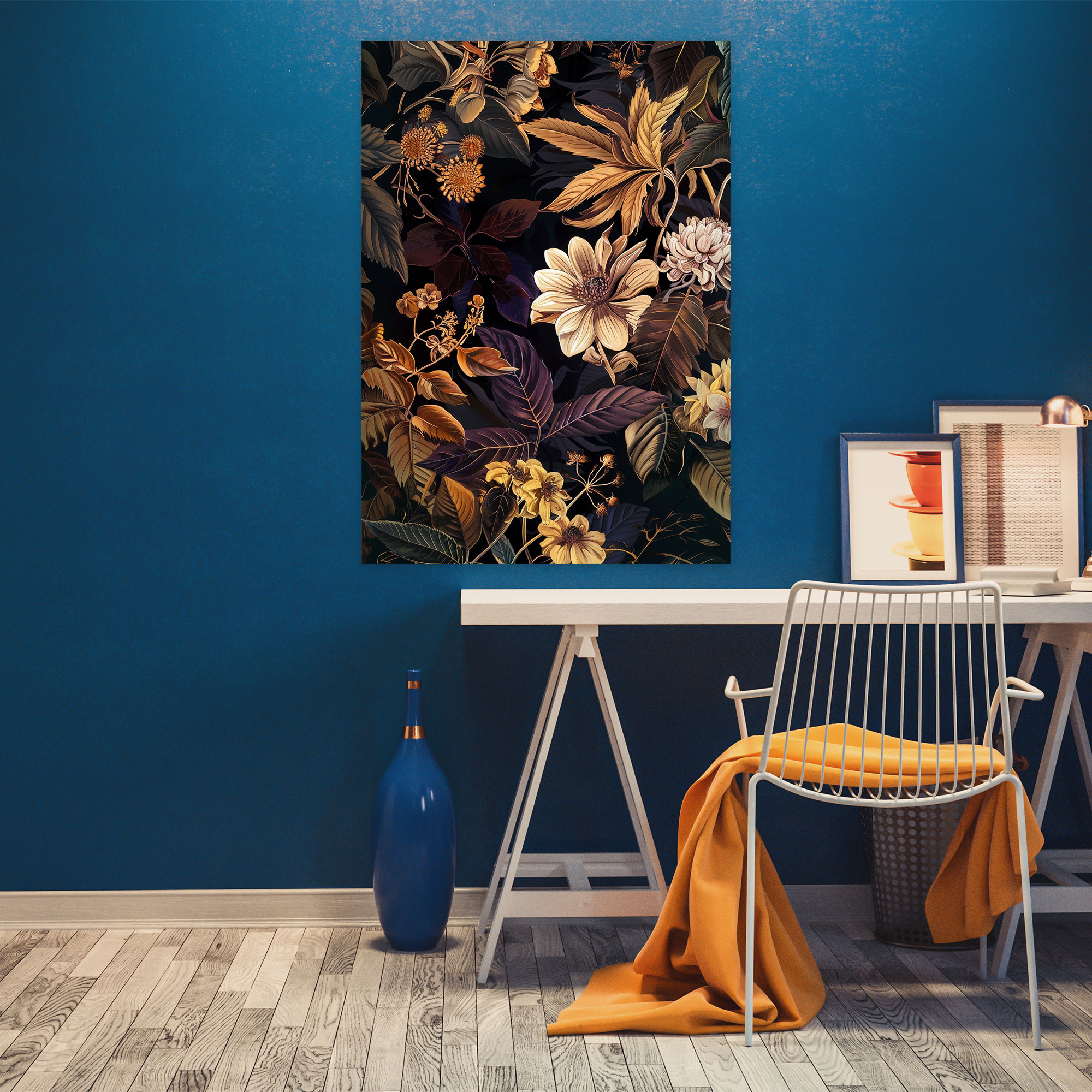 Botanical Elegance Wall Decoration - Raffaello Sanzio, Canvas Wall Art, Wall Art, Wall Decoration