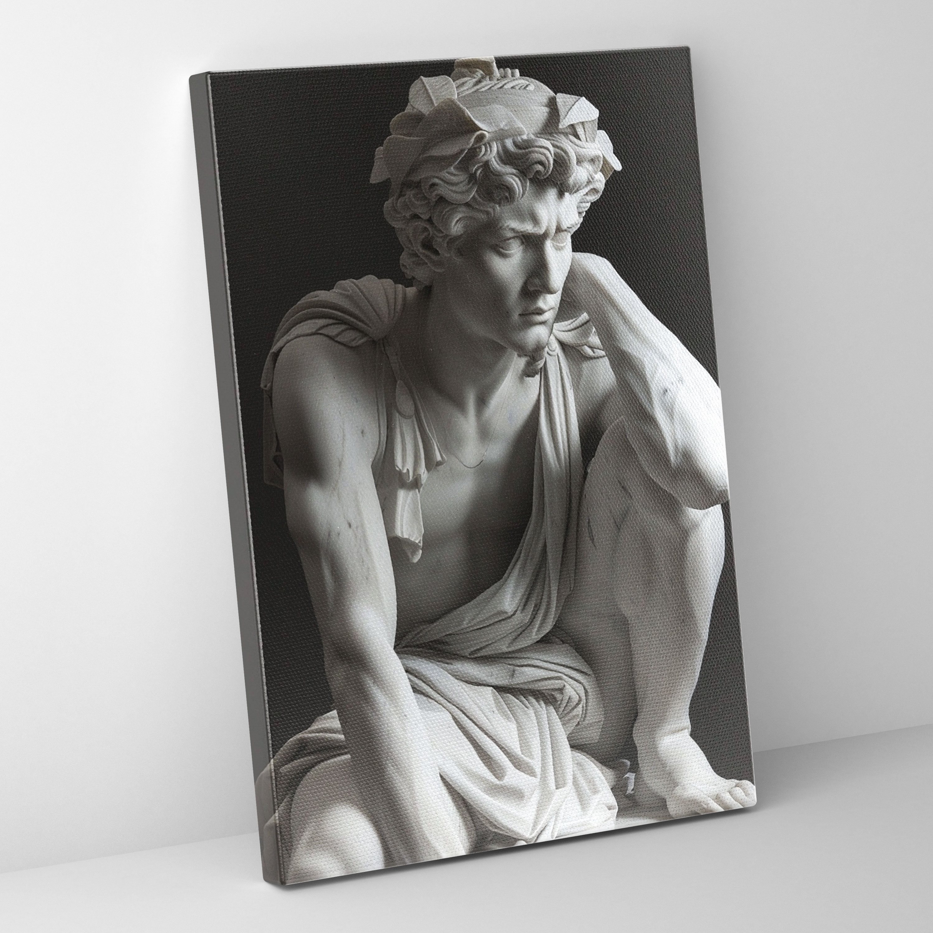 Contemporary Roman Sculpture Canvas Print - Raffaello Sanzio, Canvas Wall Art, Canvas, Canvas Print