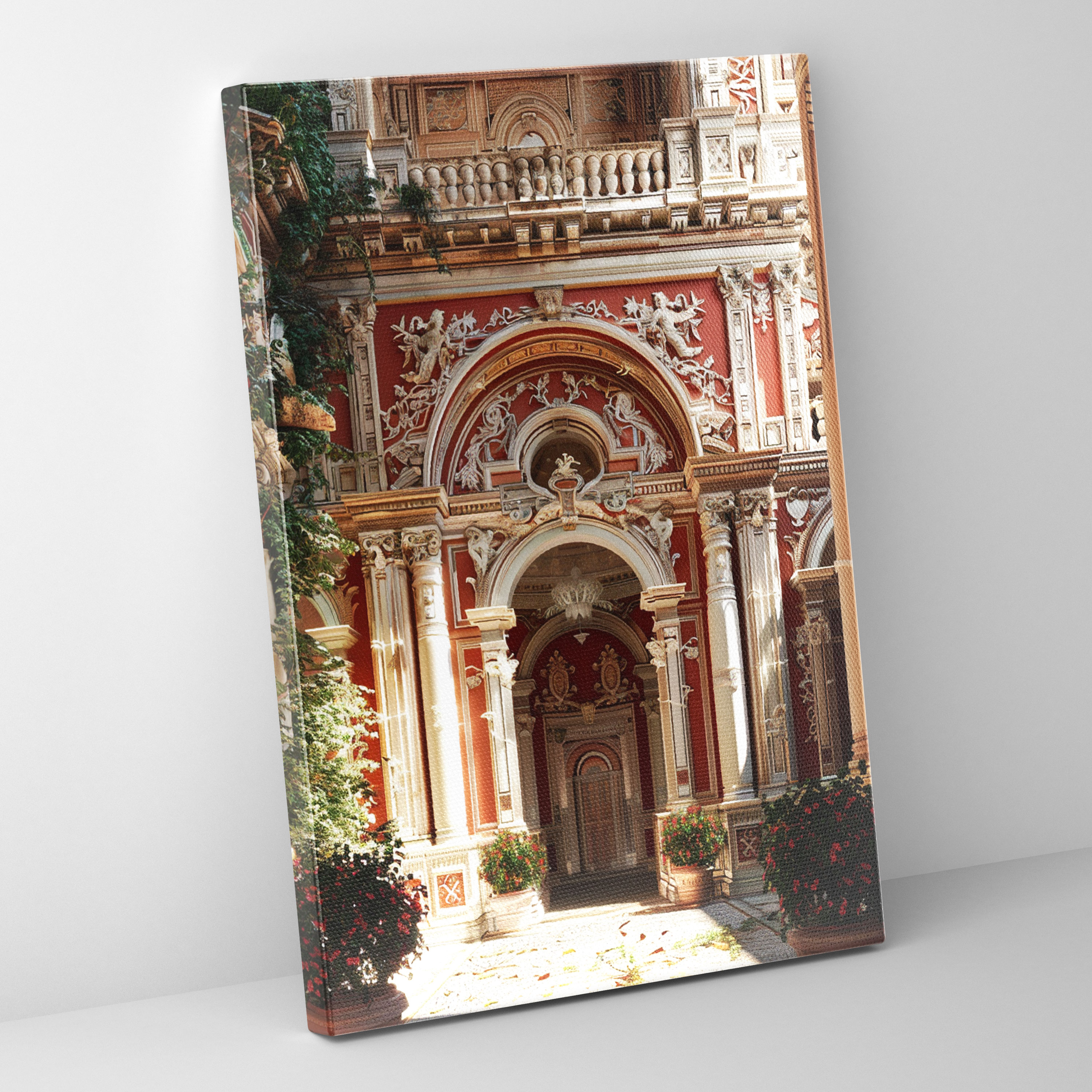 Majestic Palace Canvas Print - Raffaello Sanzio, Wall Art, Wall Decoration, Themes Raffaello Sanzio