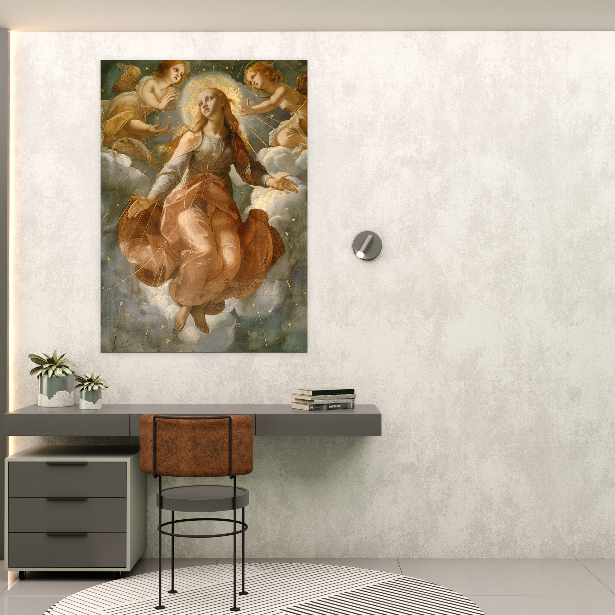 Celestial Realm Wall Art - Raffaello Sanzio, Wall Art, Canvas Wall Art, Home Decoration