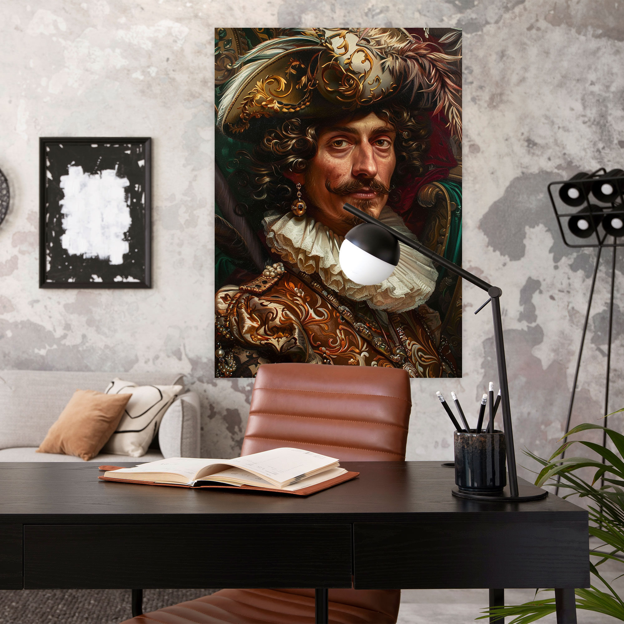 Historical Figure Portrait Canvas Print - Raffaello Sanzio, Canvas Wall Art, Canvas, Home Decoration