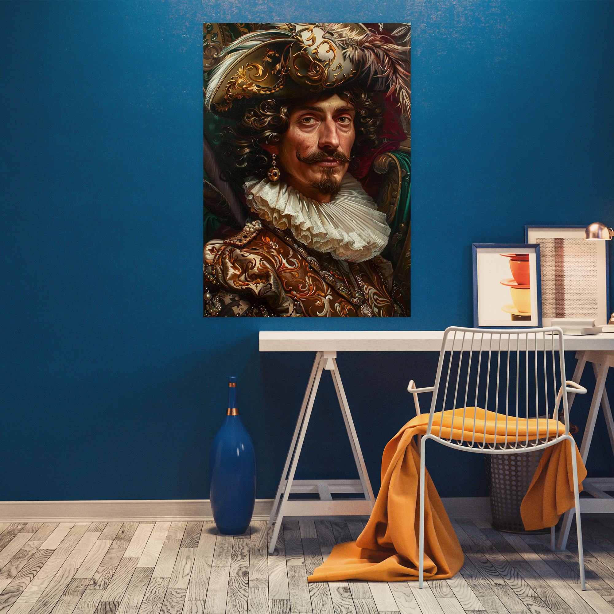 Historical Figure Portrait Canvas Print - Raffaello Sanzio, Canvas Wall Art, Canvas, Home Decoration