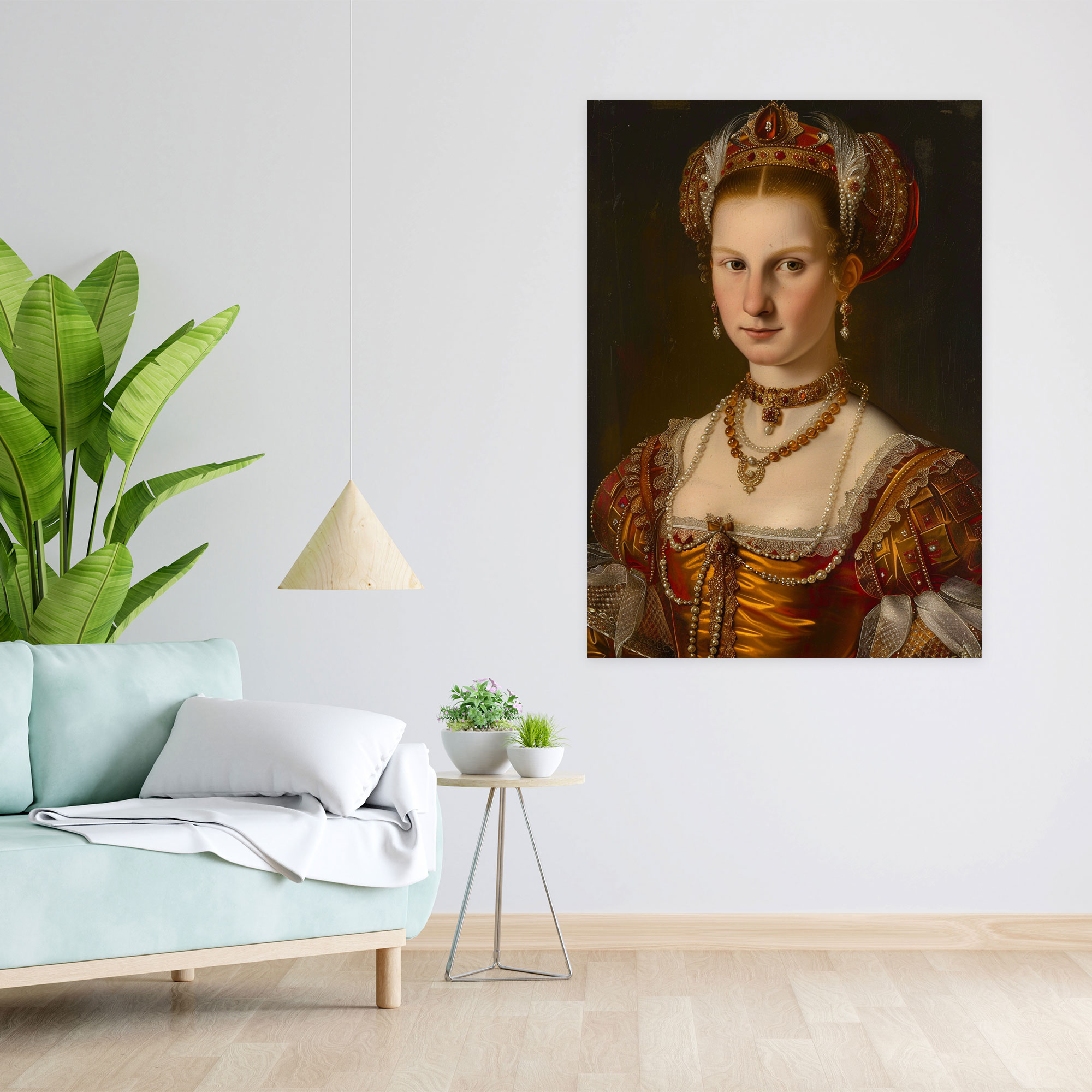 Raffaello Sanzio Canvas Print Queen - Raffaello Sanzio, Raffaello Sanzio, Wall Art, Canvas