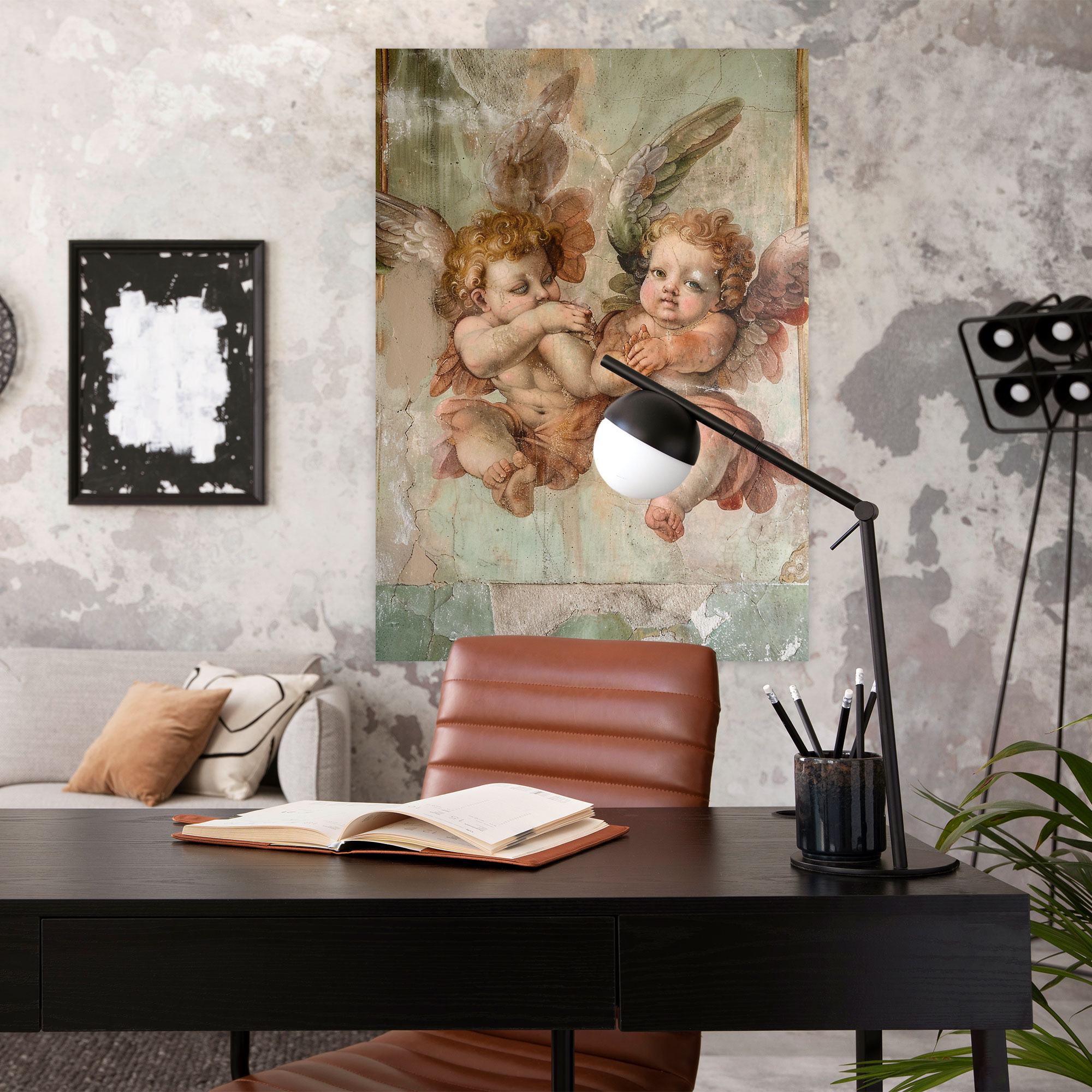 Raffaello Sanzio Wall Decoration Angels - Raffaello Sanzio, Home Decoration, Wall Decoration, Canvas