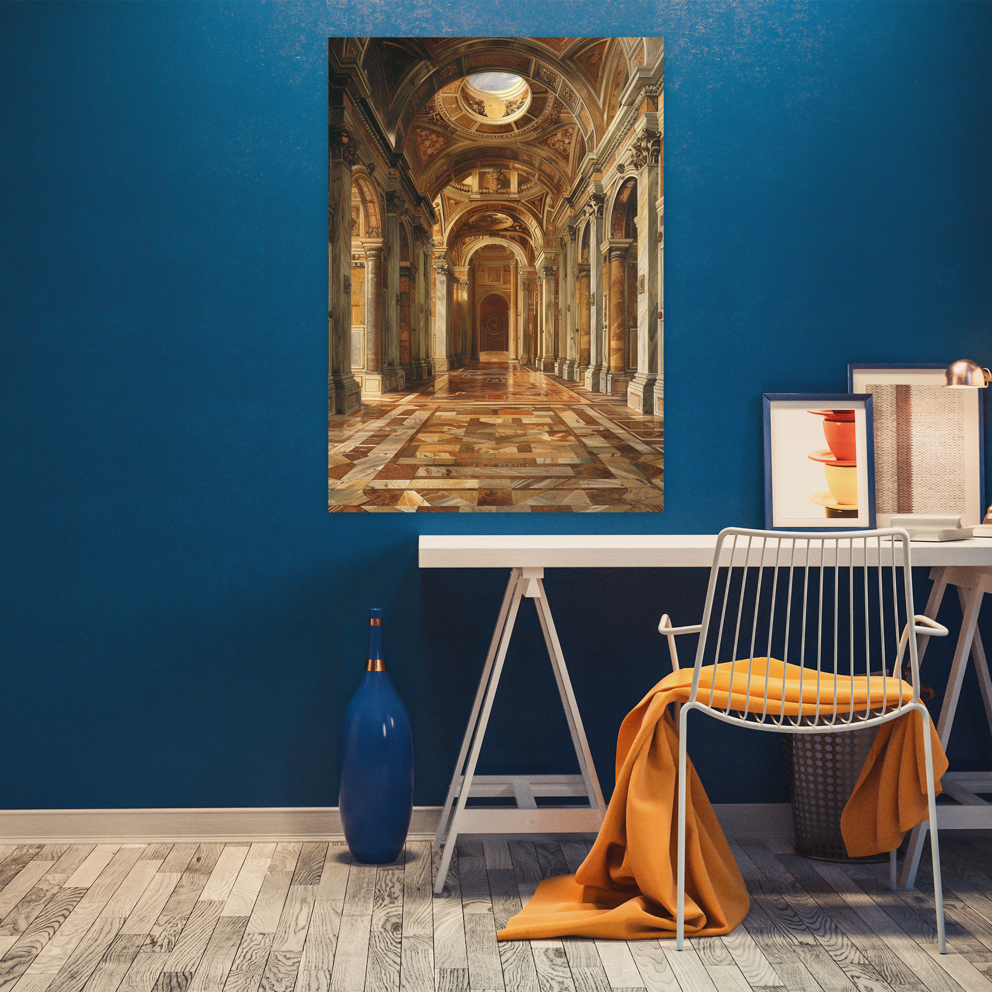Raffaello Sanzio Canvas Print Architecture - Raffaello Sanzio, Wall Art, Home Decoration, Canvas Print