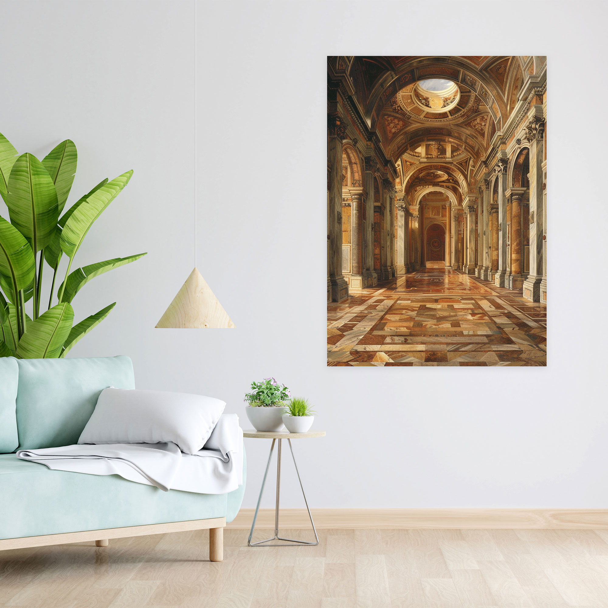 Raffaello Sanzio Canvas Print Architecture - Raffaello Sanzio, Wall Art, Home Decoration, Canvas Print