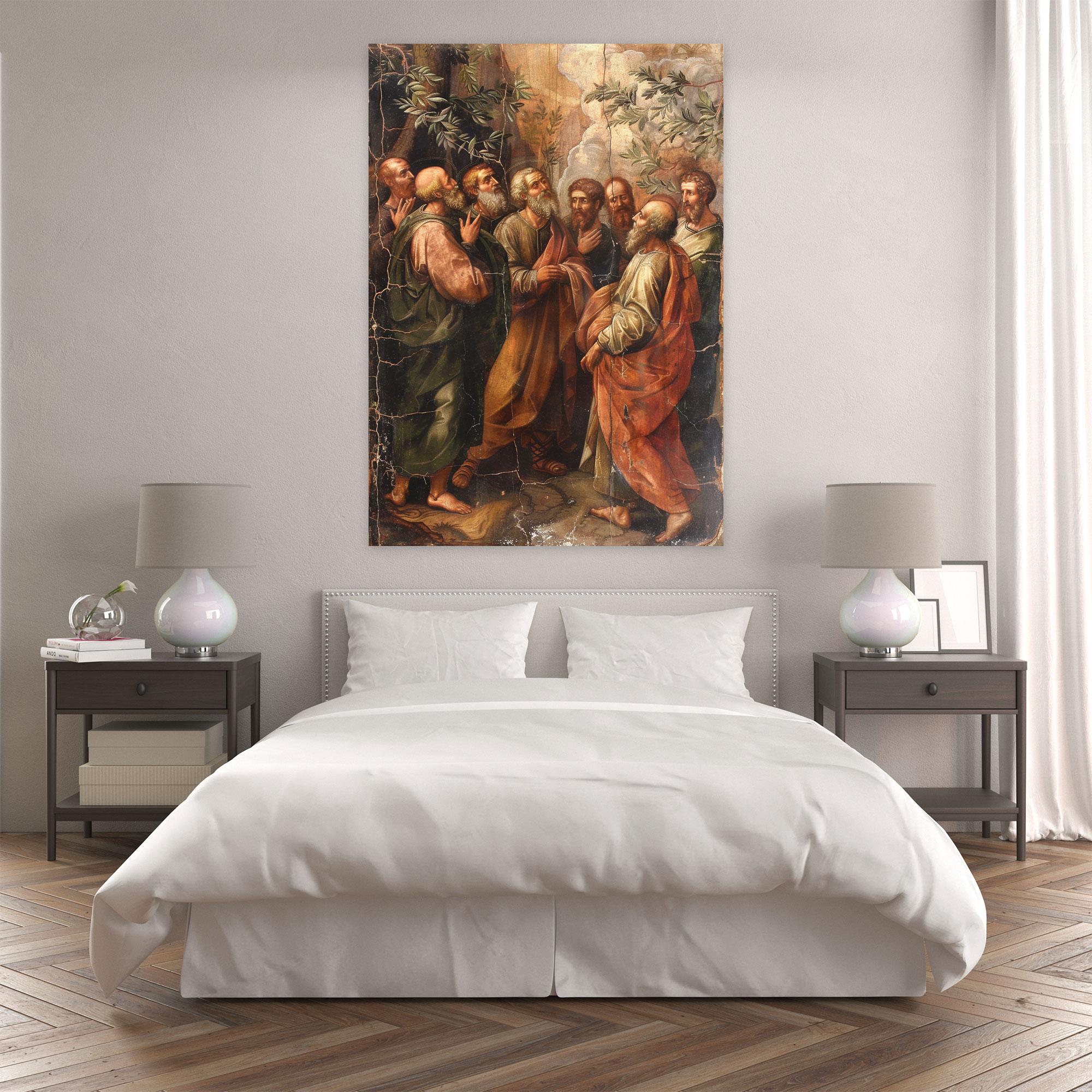 Raffaello Sanzio Wall Art Apostles - Raffaello Sanzio, Canvas Wall Art, Canvas, Raffaello Sanzio