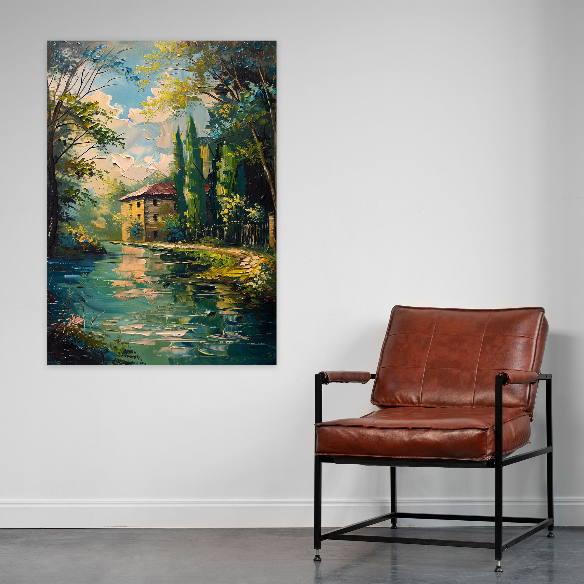 Raffaello Sanzio Wall Decoration Landscape - Raffaello Sanzio, Wall Art, Raffaello Sanzio, Canvas