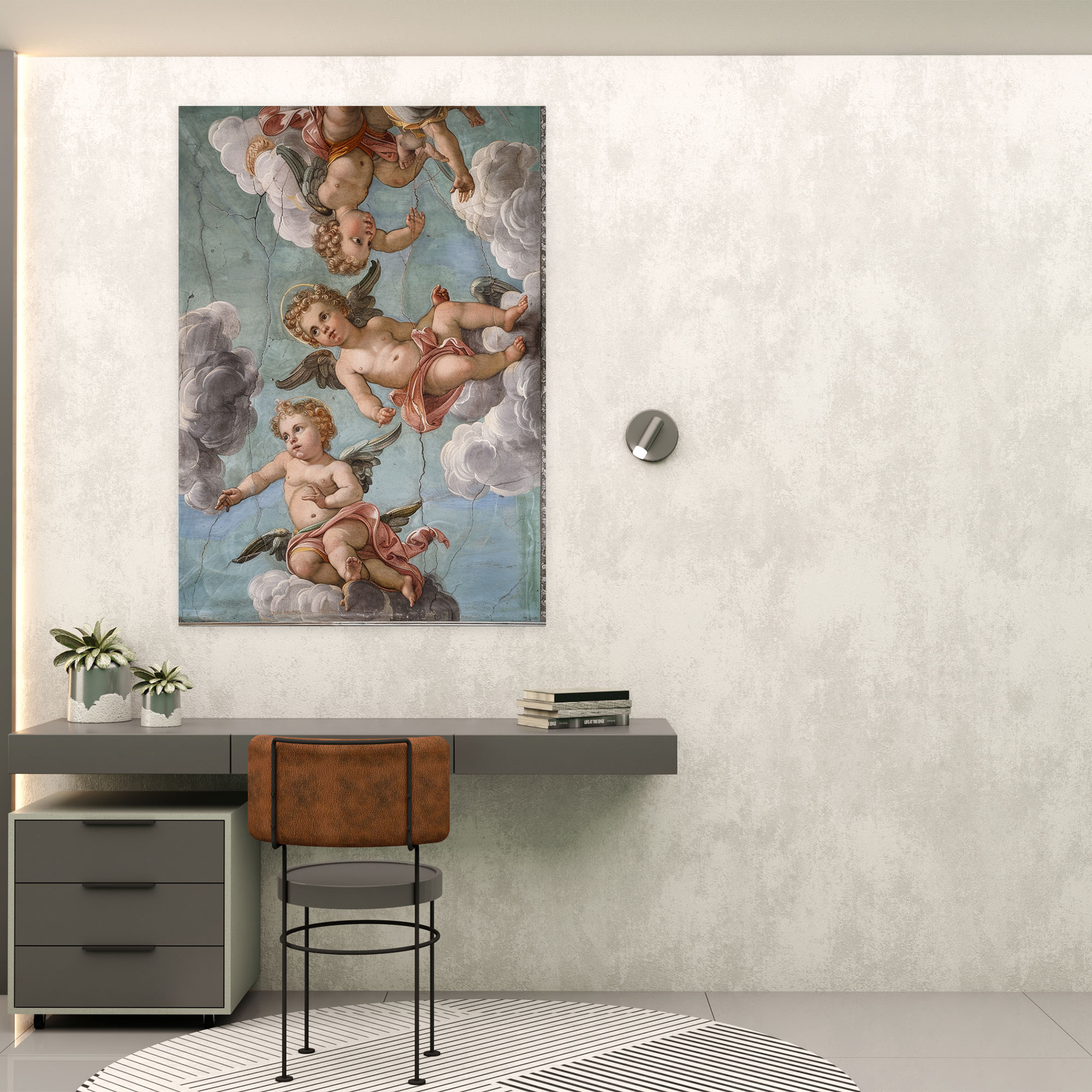 Raffaello Sanzio Canvas Print Cherubs - Raffaello Sanzio, Wall Art, Canvas Print, Home Decoration