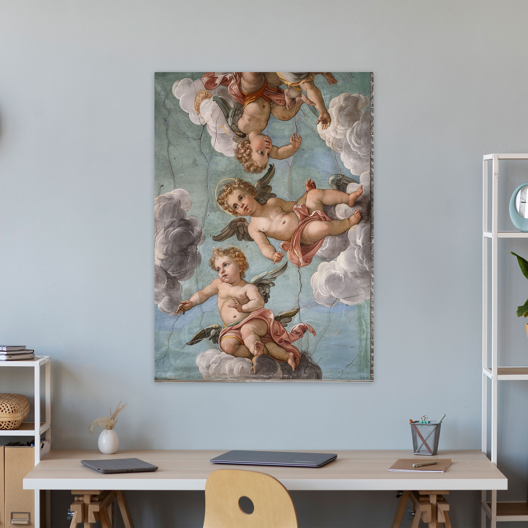 Raffaello Sanzio Canvas Print Cherubs - Raffaello Sanzio, Wall Art, Canvas Print, Home Decoration