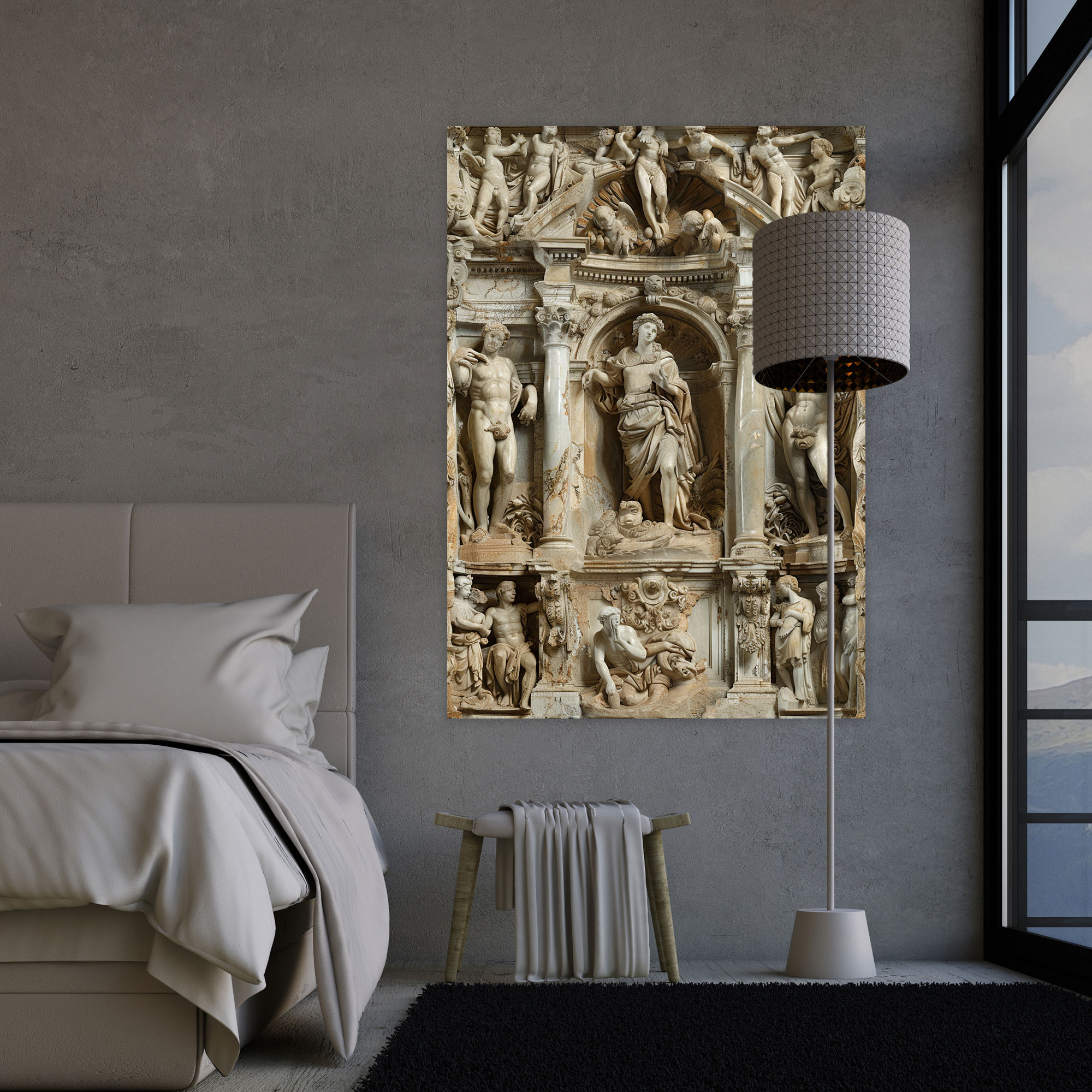 Raffaello Sanzio Wall Art - Raffaello Sanzio, Raffaello Sanzio, Home Decoration, Classical Architecture