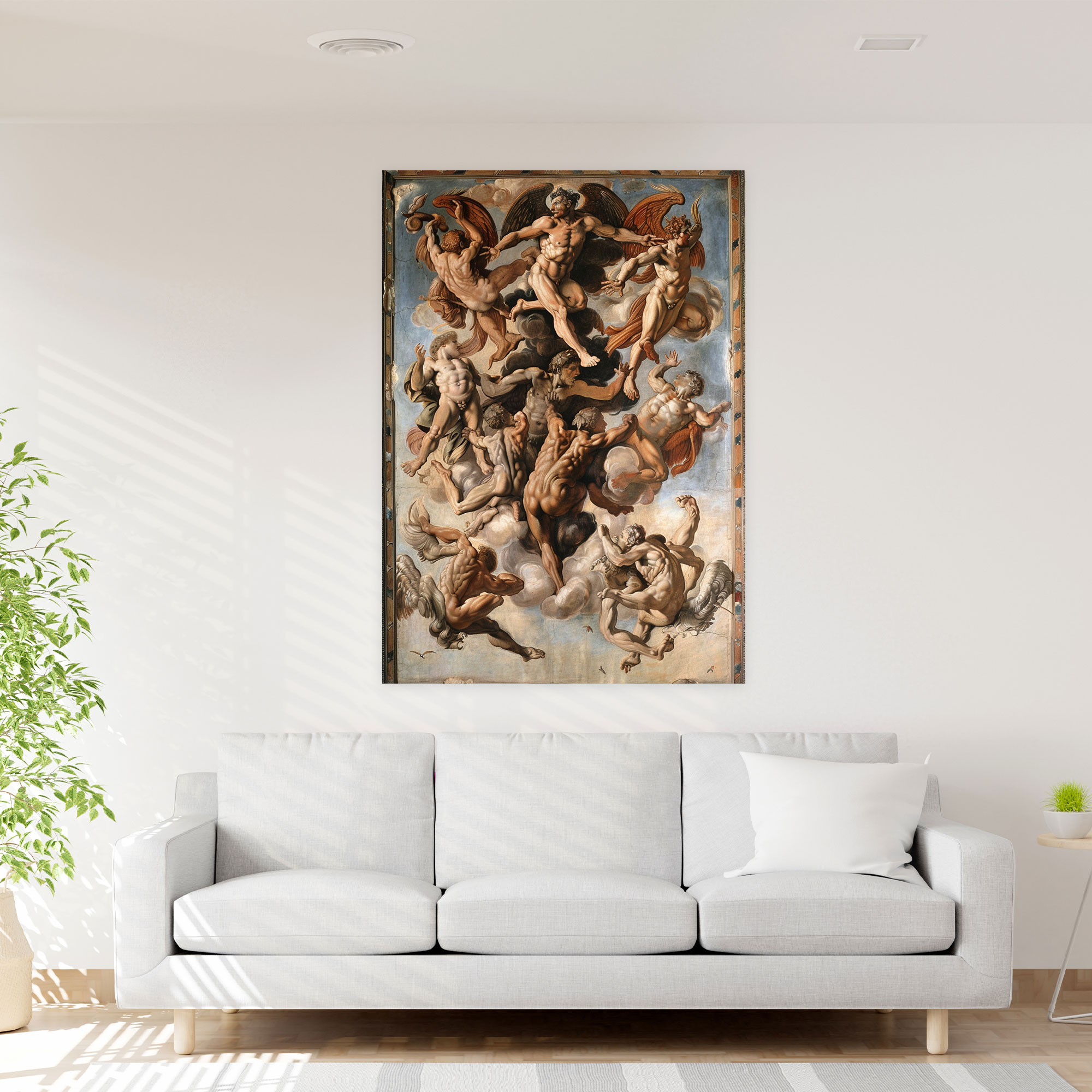 Mythological World Raffaello Sanzio Canvas Print - Raffaello Sanzio, Wall Art, Canvas Print, Home Decoration