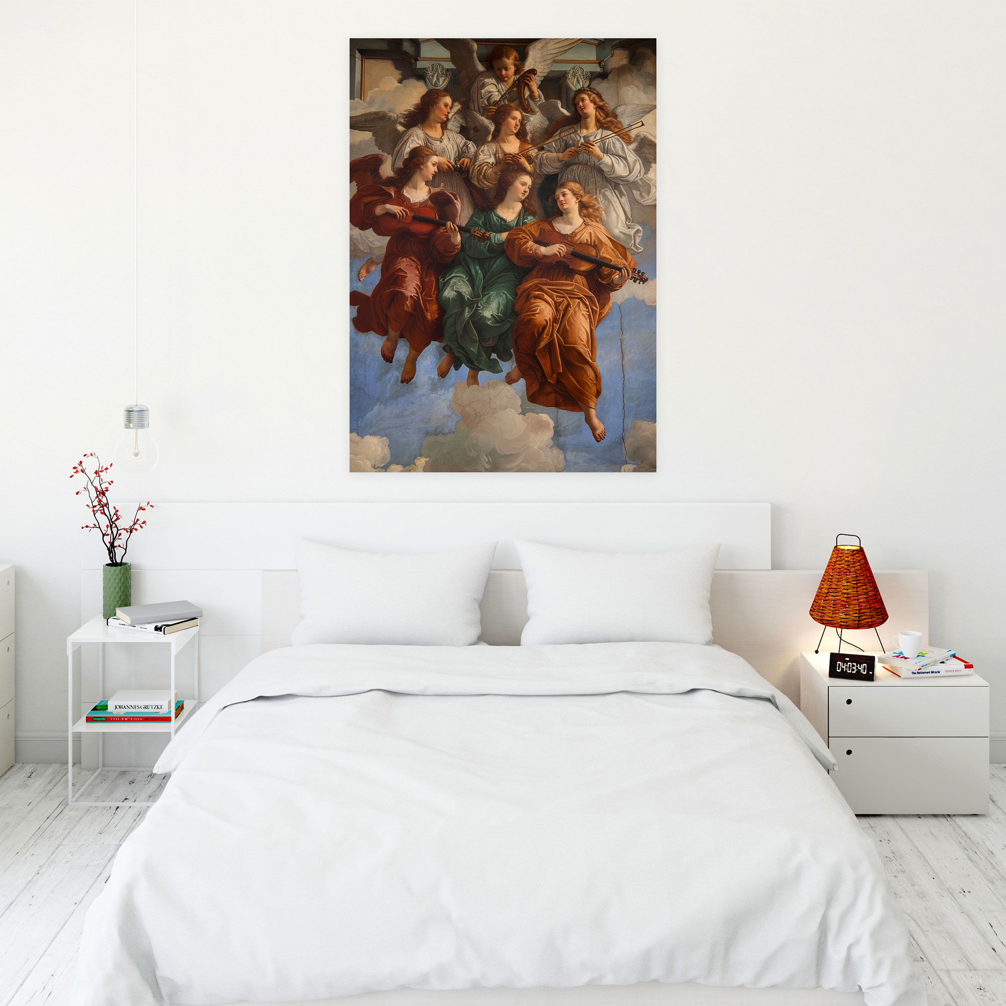 Raffaello Sanzio Angels Canvas Print - Raffaello Sanzio, Canvas Wall Art, Canvas Print, Canvas