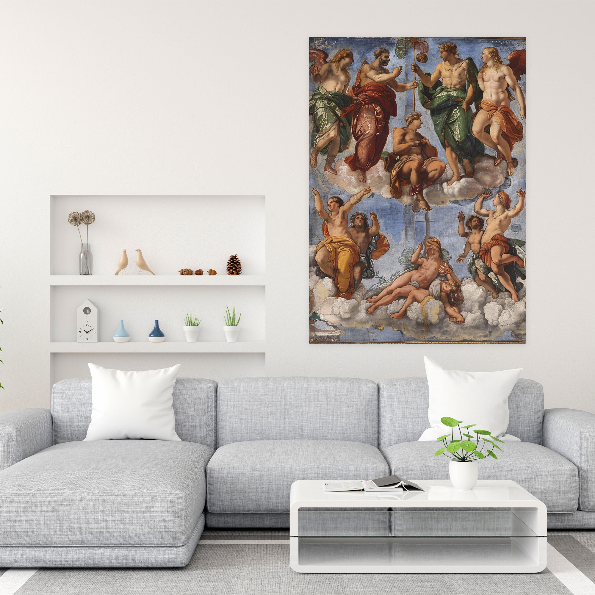 Raffaello Sanzio Mythology Wall Art - Raffaello Sanzio, Home Decoration, Raffaello Sanzio, Canvas Wall Art