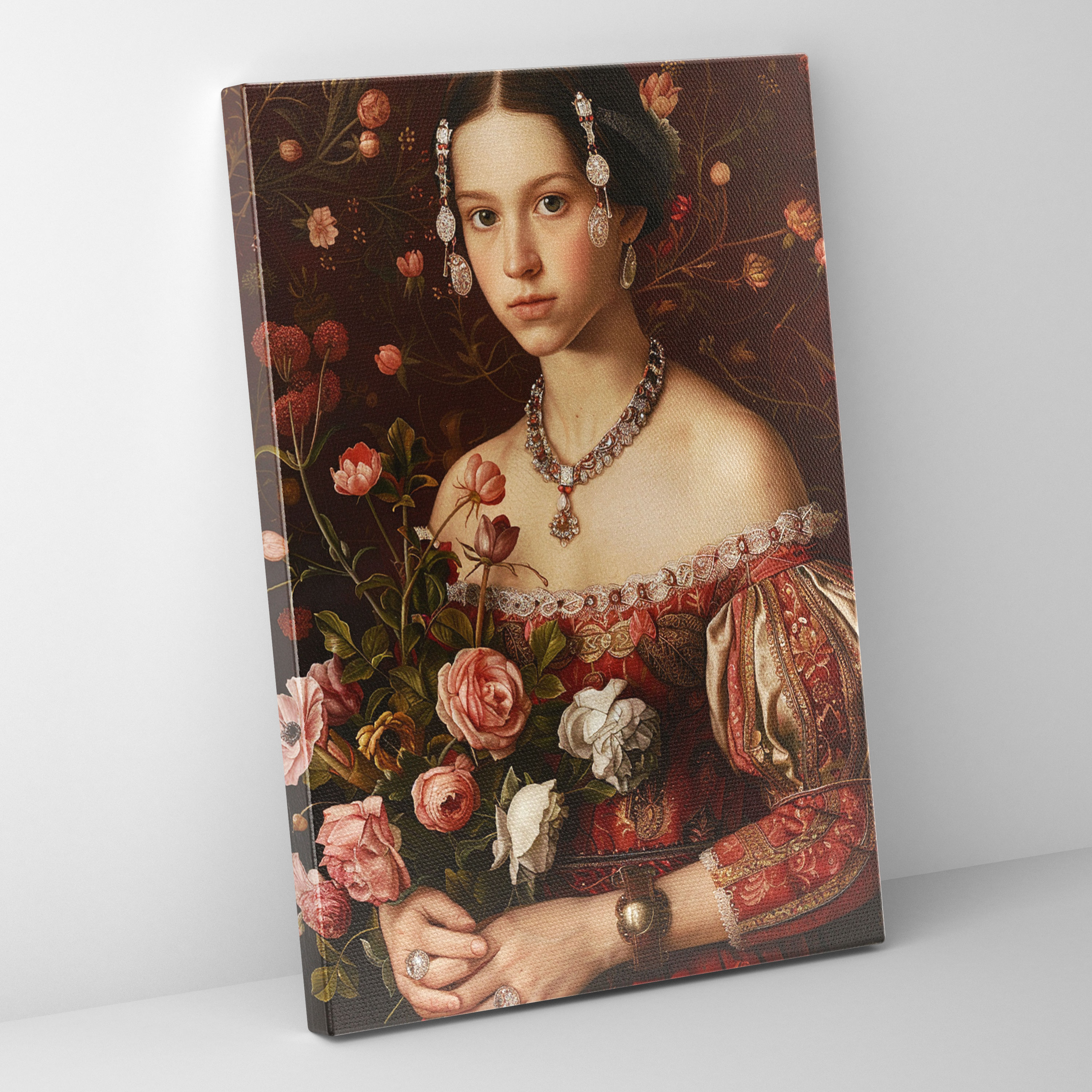 Raffaello Sanzio Portrait Canvas Print - Raffaello Sanzio, Canvas Wall Art, Home Decoration, Wall Art