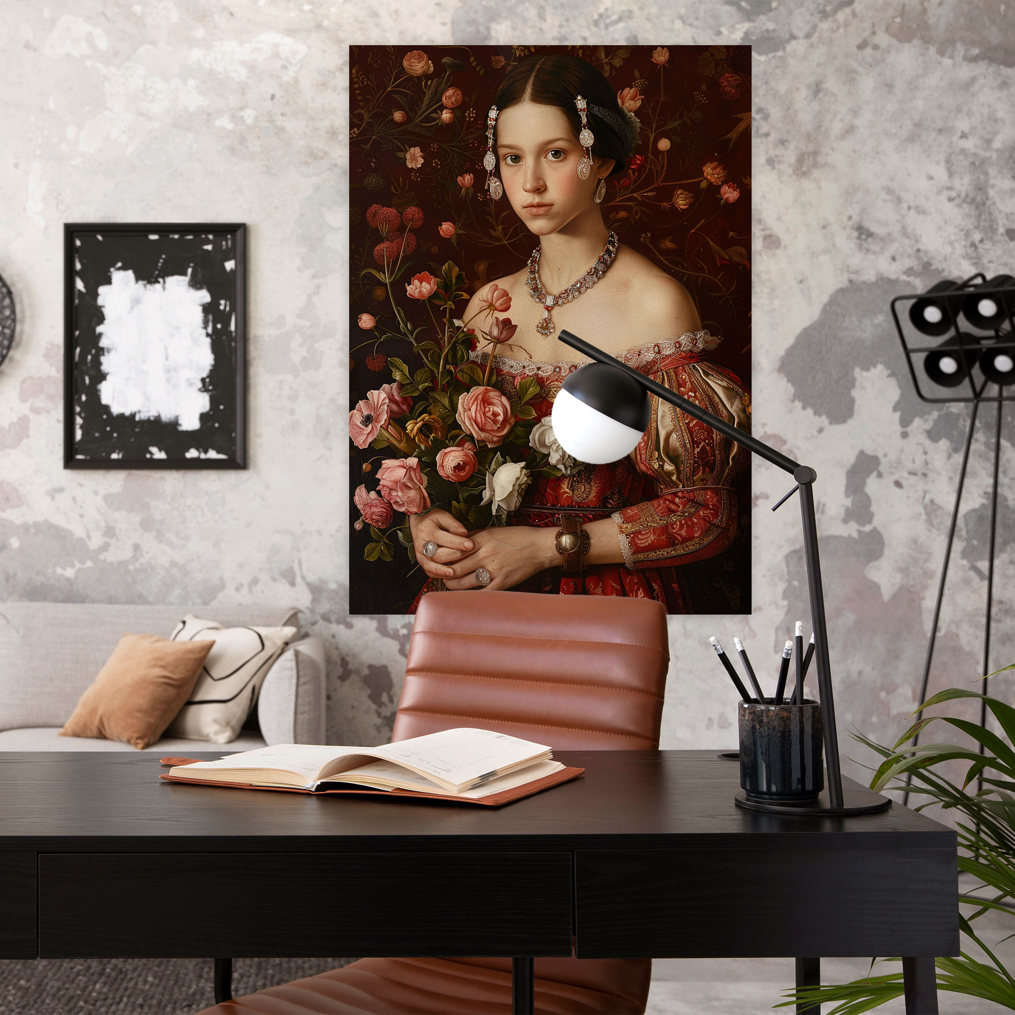 Raffaello Sanzio Portrait Canvas Print - Raffaello Sanzio, Canvas Wall Art, Home Decoration, Wall Art