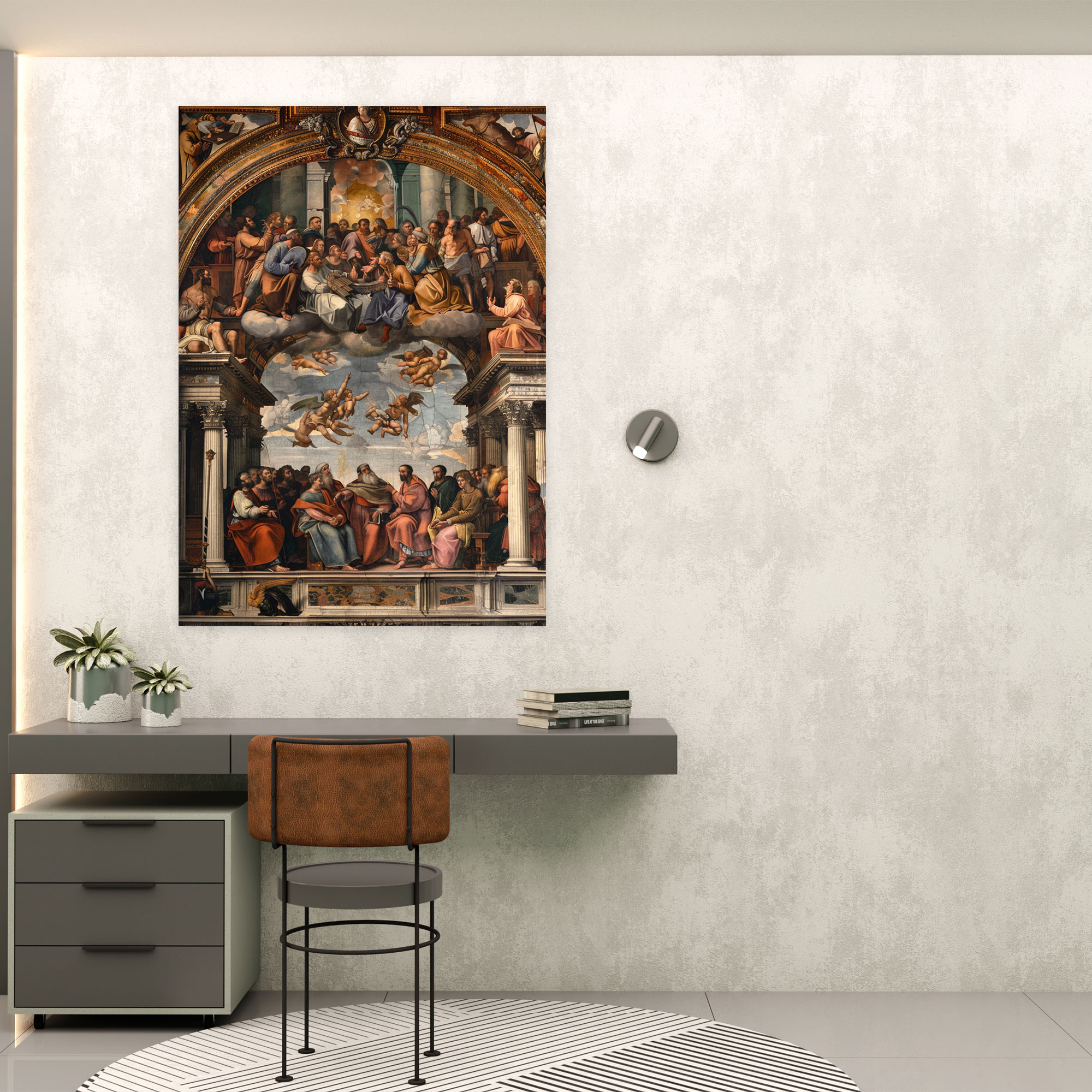 Raffaello Sanzio Historical Wall Art - Raffaello Sanzio, Raffaello Sanzio, Wall Decoration, Wall Art