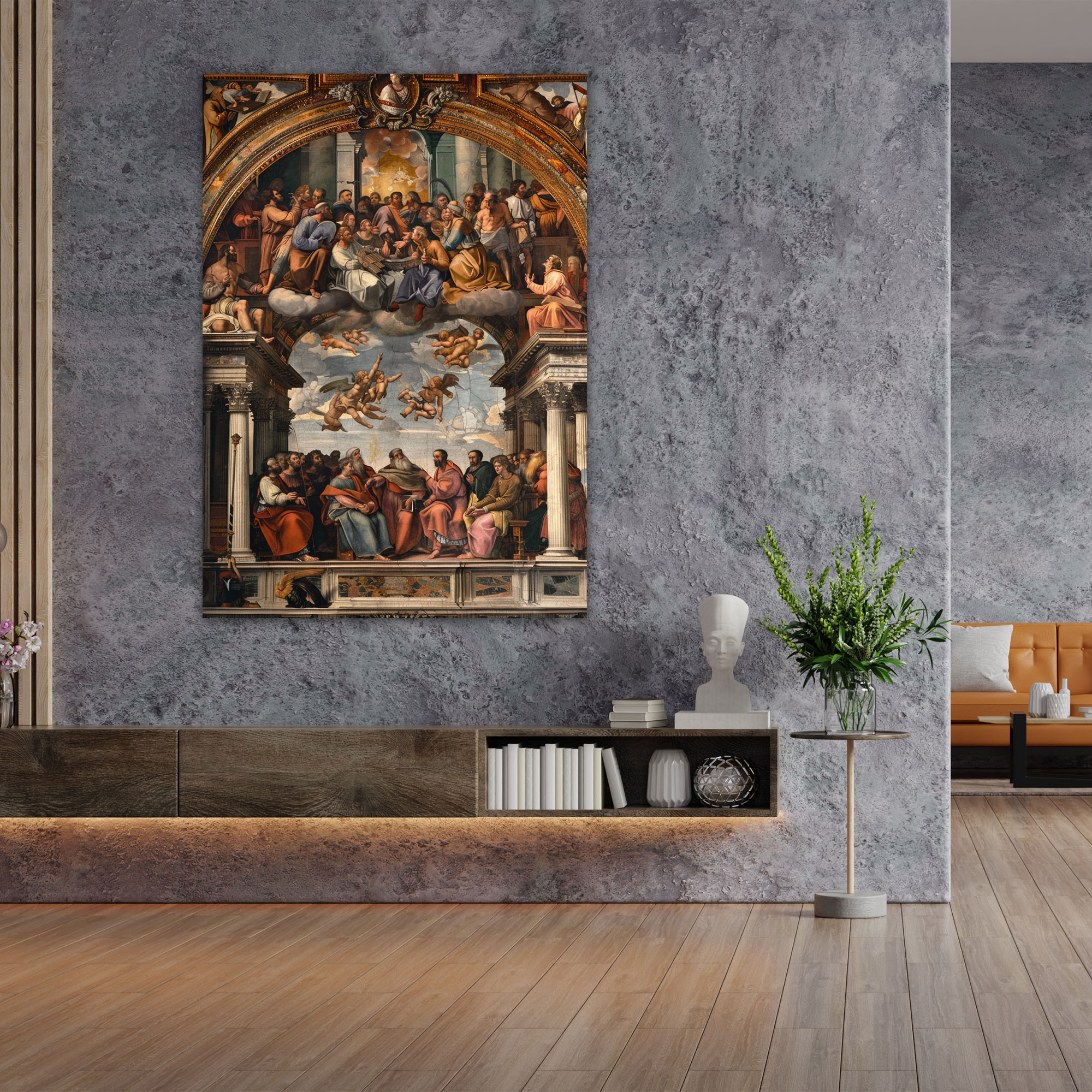 Raffaello Sanzio Historical Wall Art - Raffaello Sanzio, Raffaello Sanzio, Wall Decoration, Wall Art