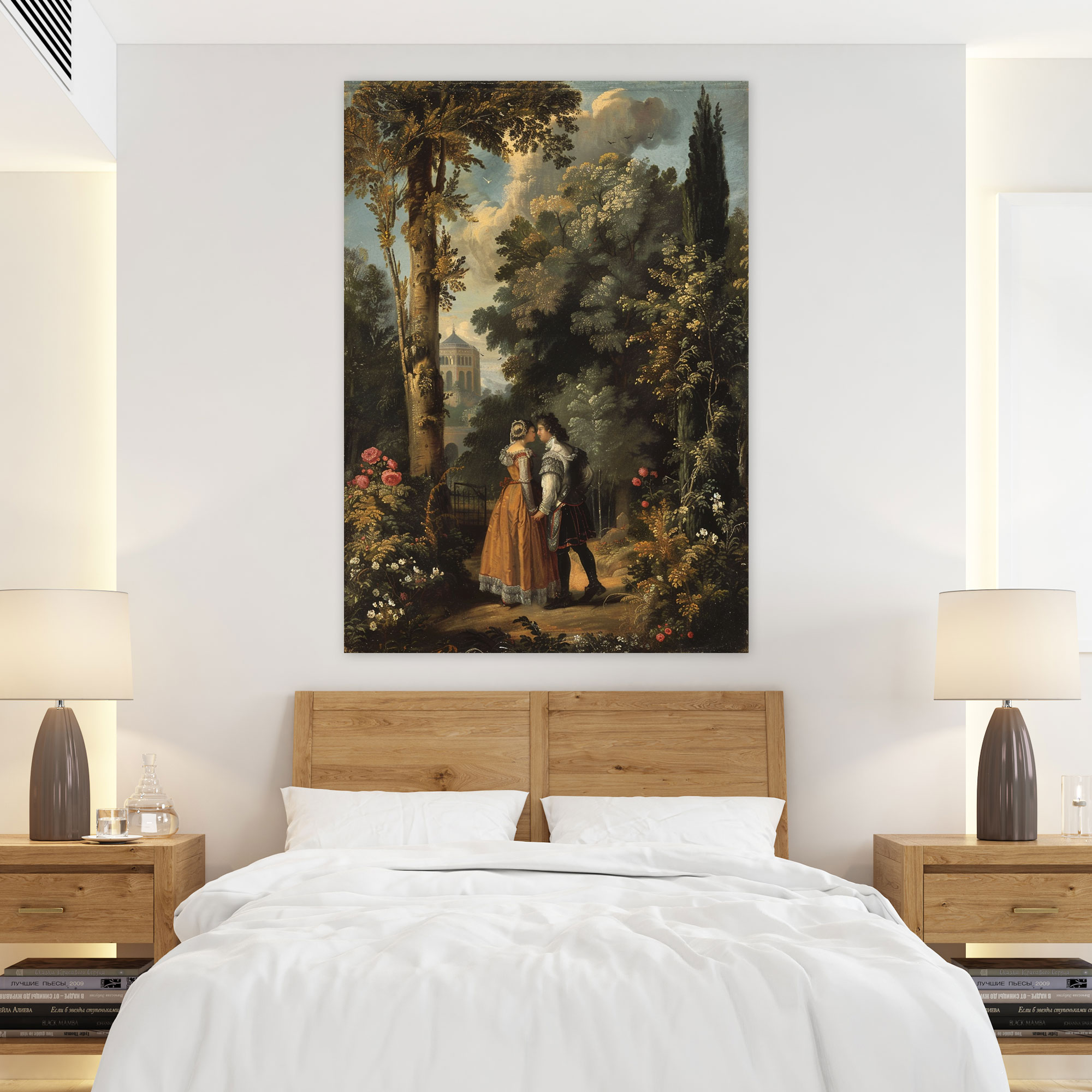Raffaello Sanzio Romantic Canvas Print - Raffaello Sanzio, Canvas Print, Raffaello Sanzio, Canvas