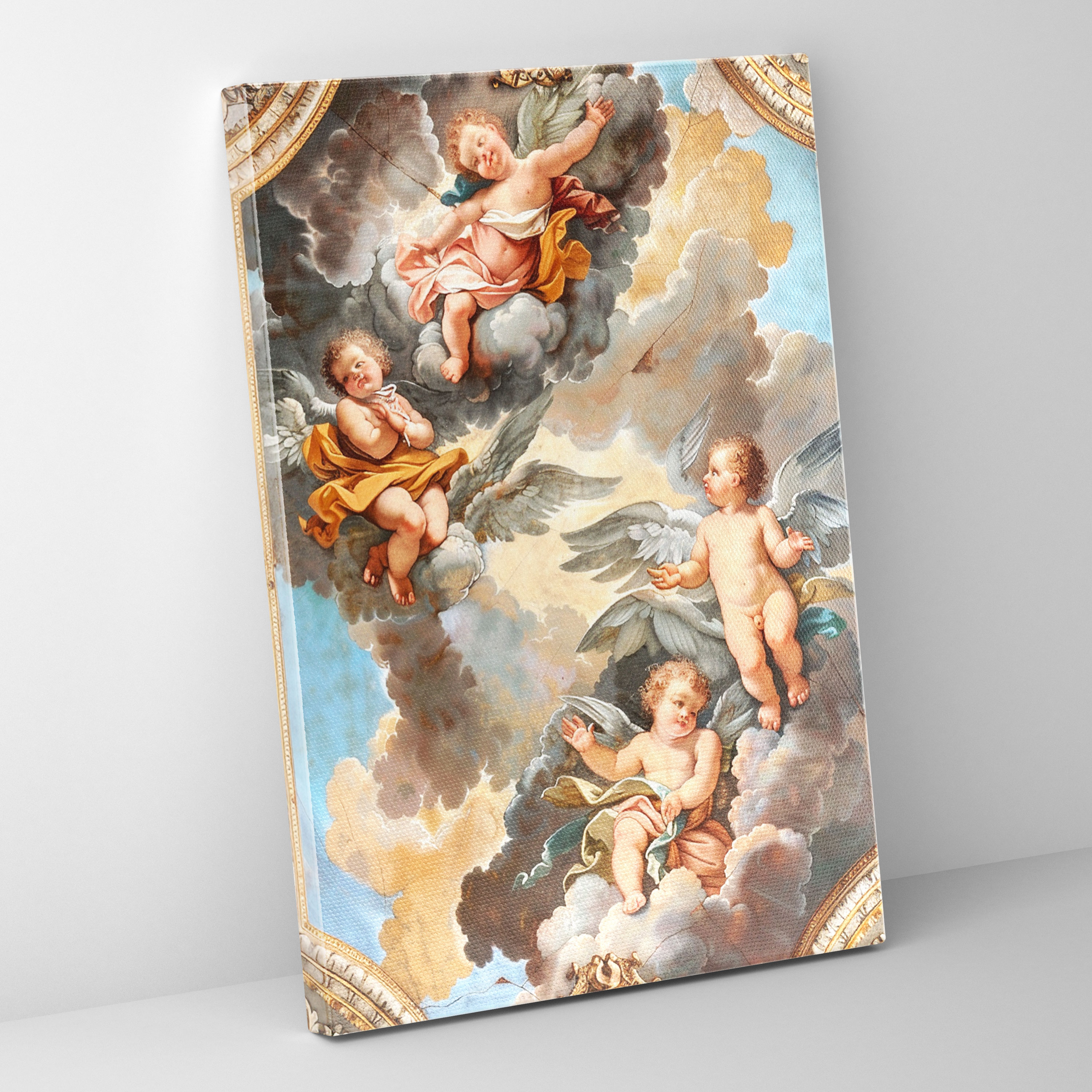 Angelic Figures Canvas Print - Raffaello Sanzio, Canvas Wall Art, Canvas Print, Canvas