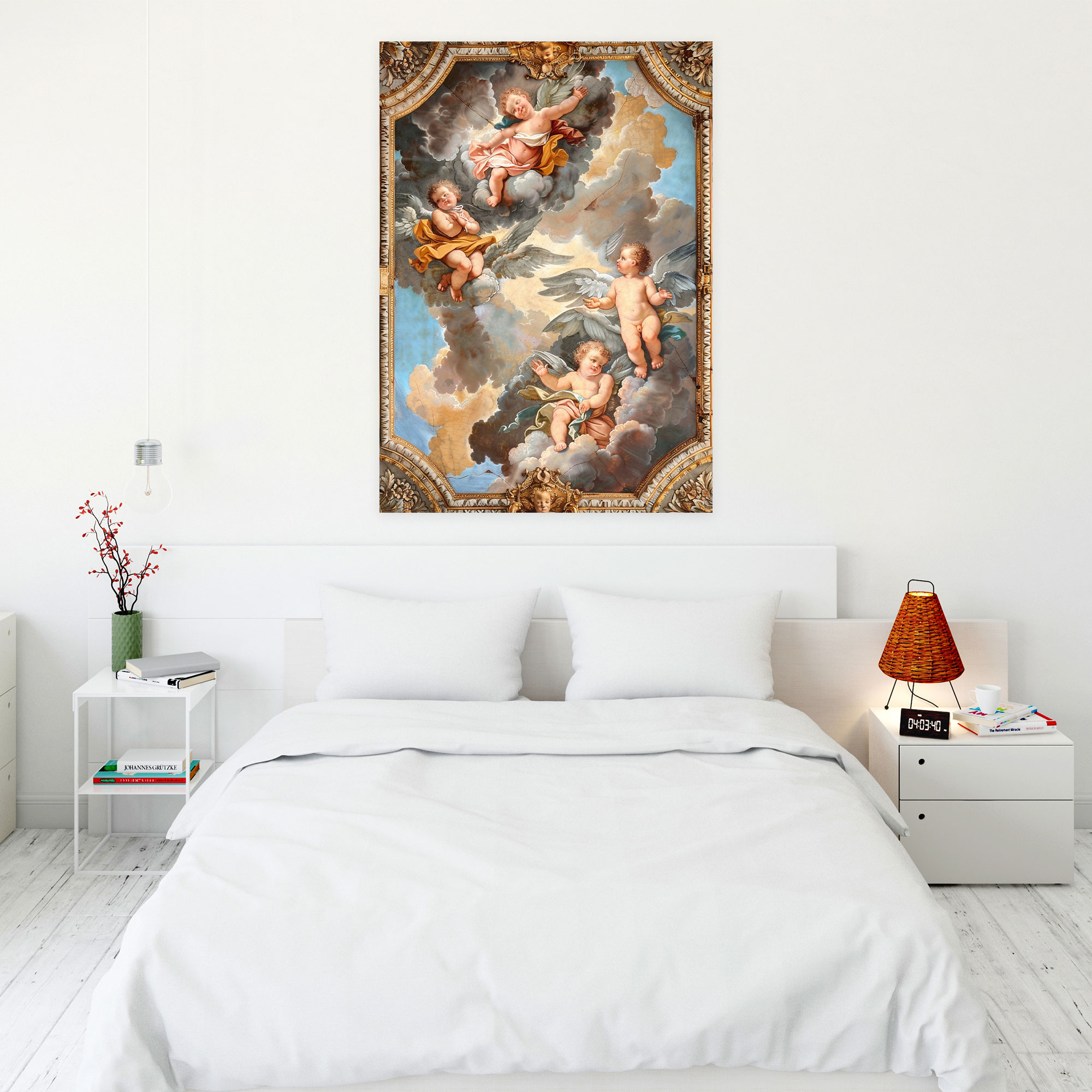 Angelic Figures Canvas Print - Raffaello Sanzio, Canvas Wall Art, Canvas Print, Canvas