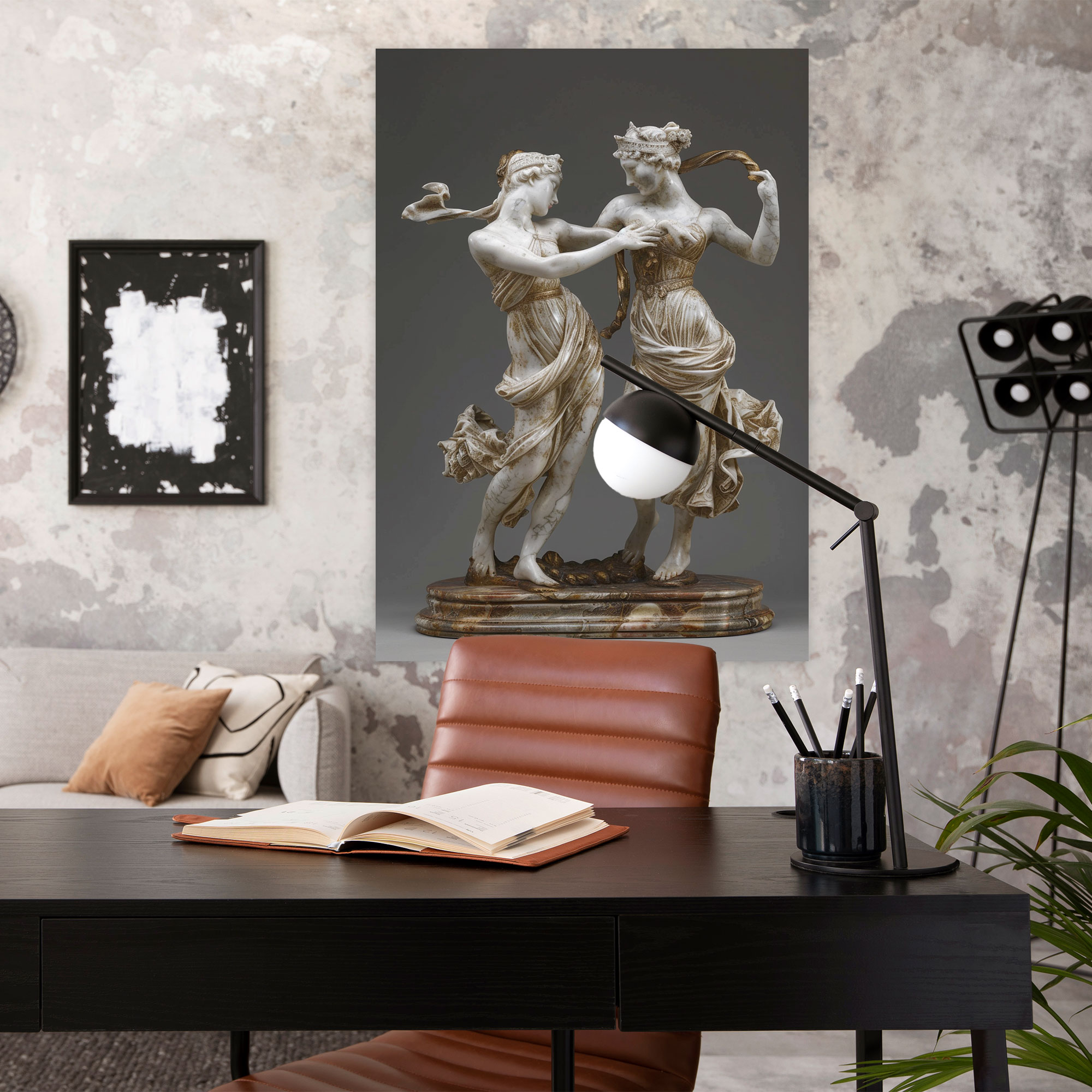 Graceful Figures Wall Art - Raffaello Sanzio, Canvas Wall Art, Wall Decoration, Wall Art
