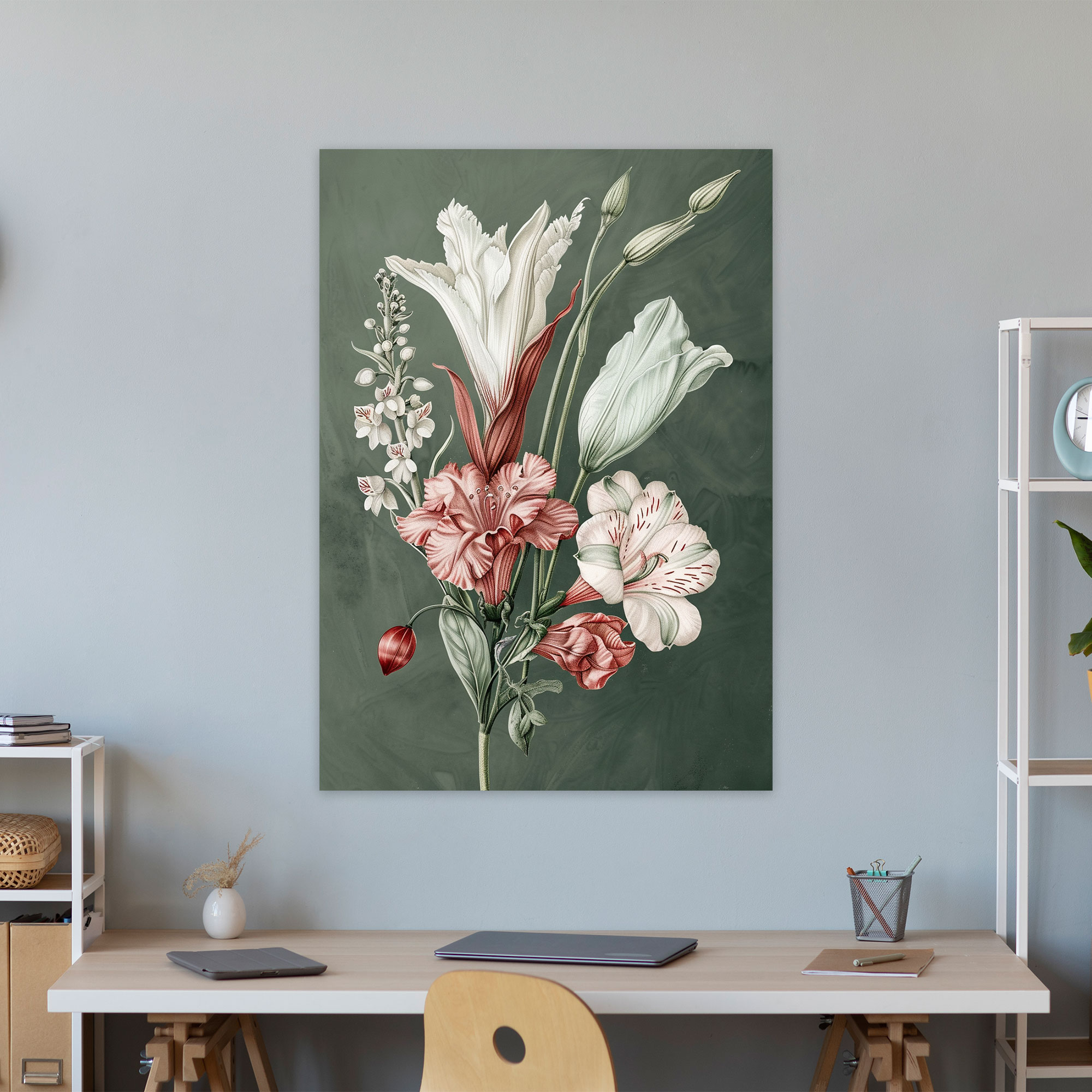 Botanical Illustrations Canvas Print - Raffaello Sanzio, Canvas Print, Raffaello Sanzio, Wall Decoration