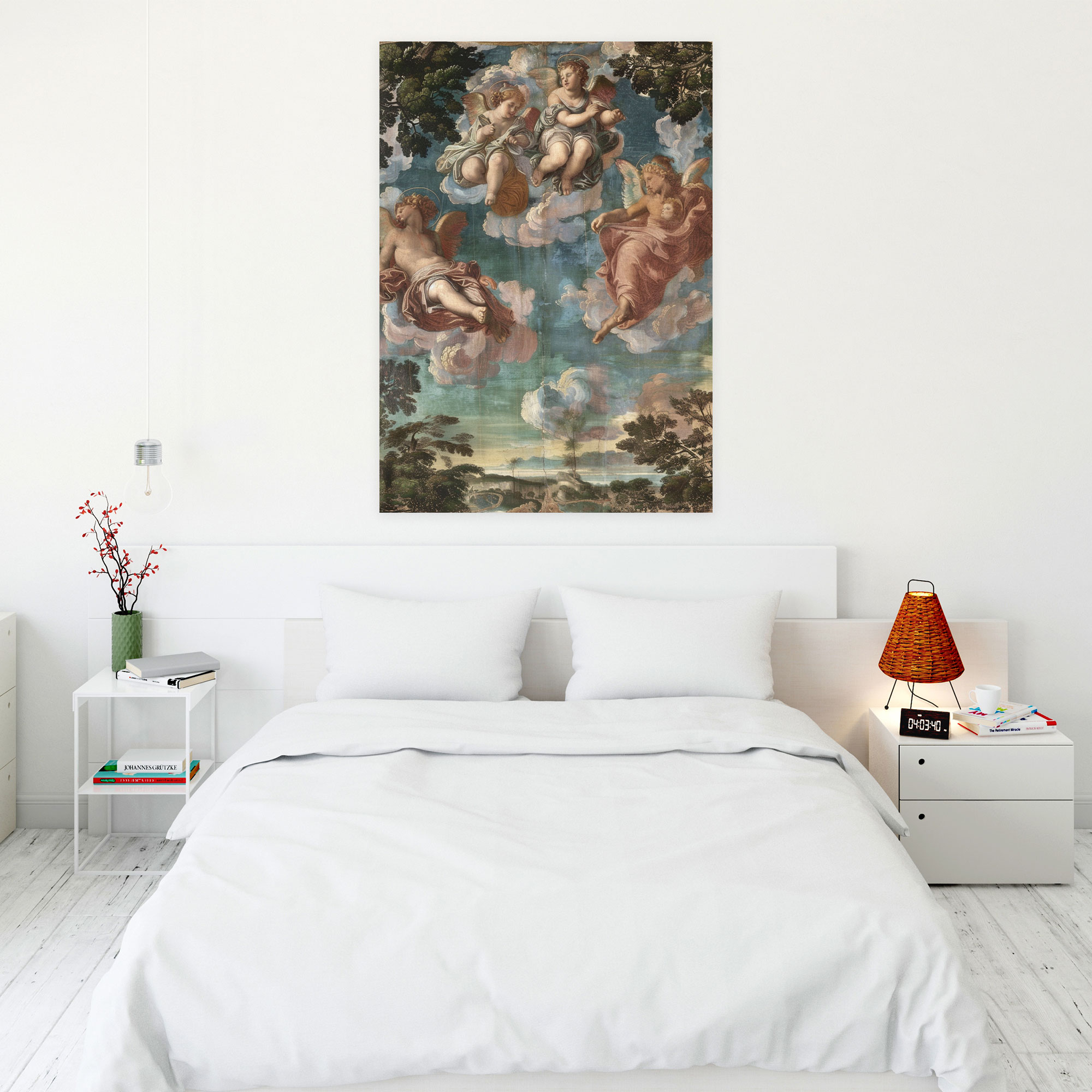 Raffaello Sanzio Wall Art - Raffaello Sanzio, Home Decoration, Canvas, Wall Decoration