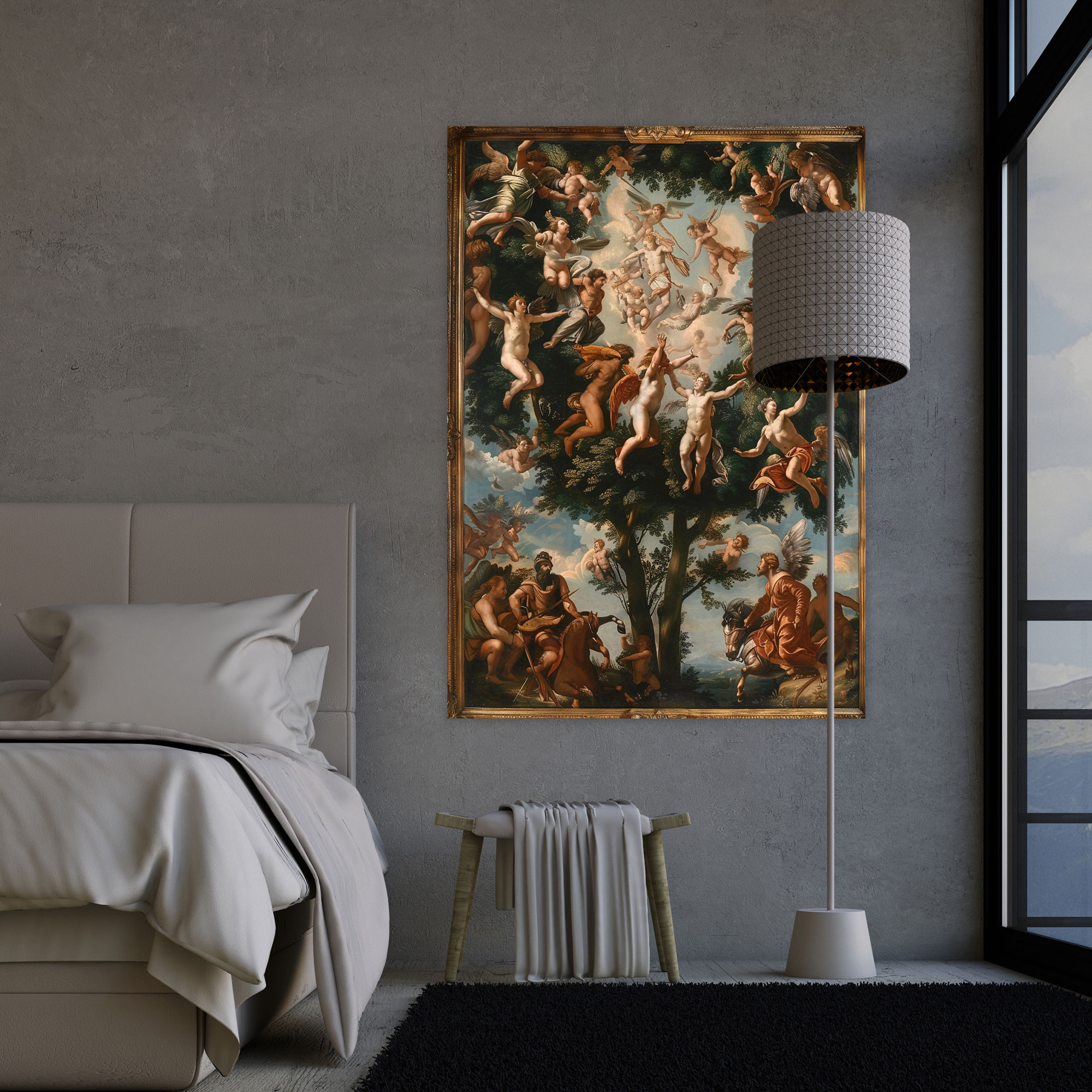 Raffaello Sanzio Canvas Print - Raffaello Sanzio, Wall Art, Wall Decoration, Home Decoration