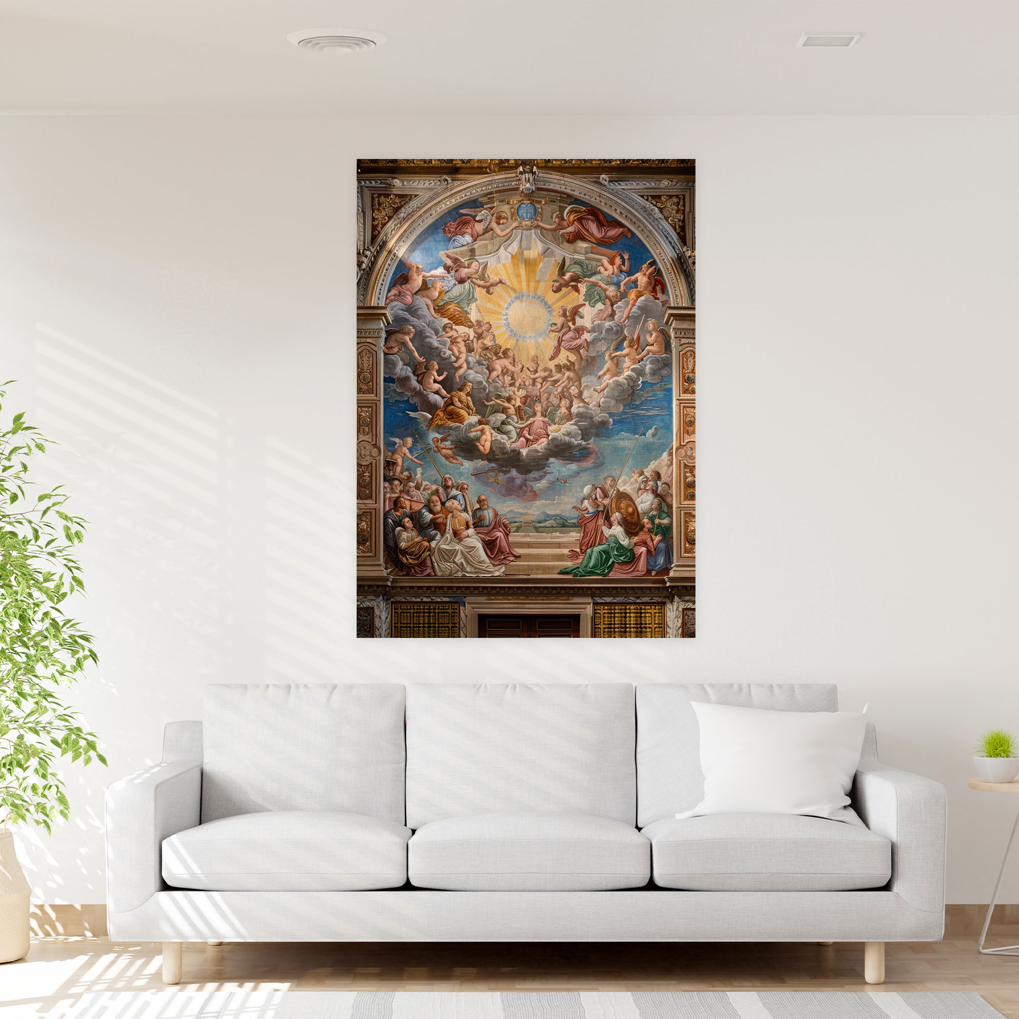 Majestic Historical Composition Wall Decoration - Raffaello Sanzio, Home Decoration, Raffaello Sanzio, Canvas