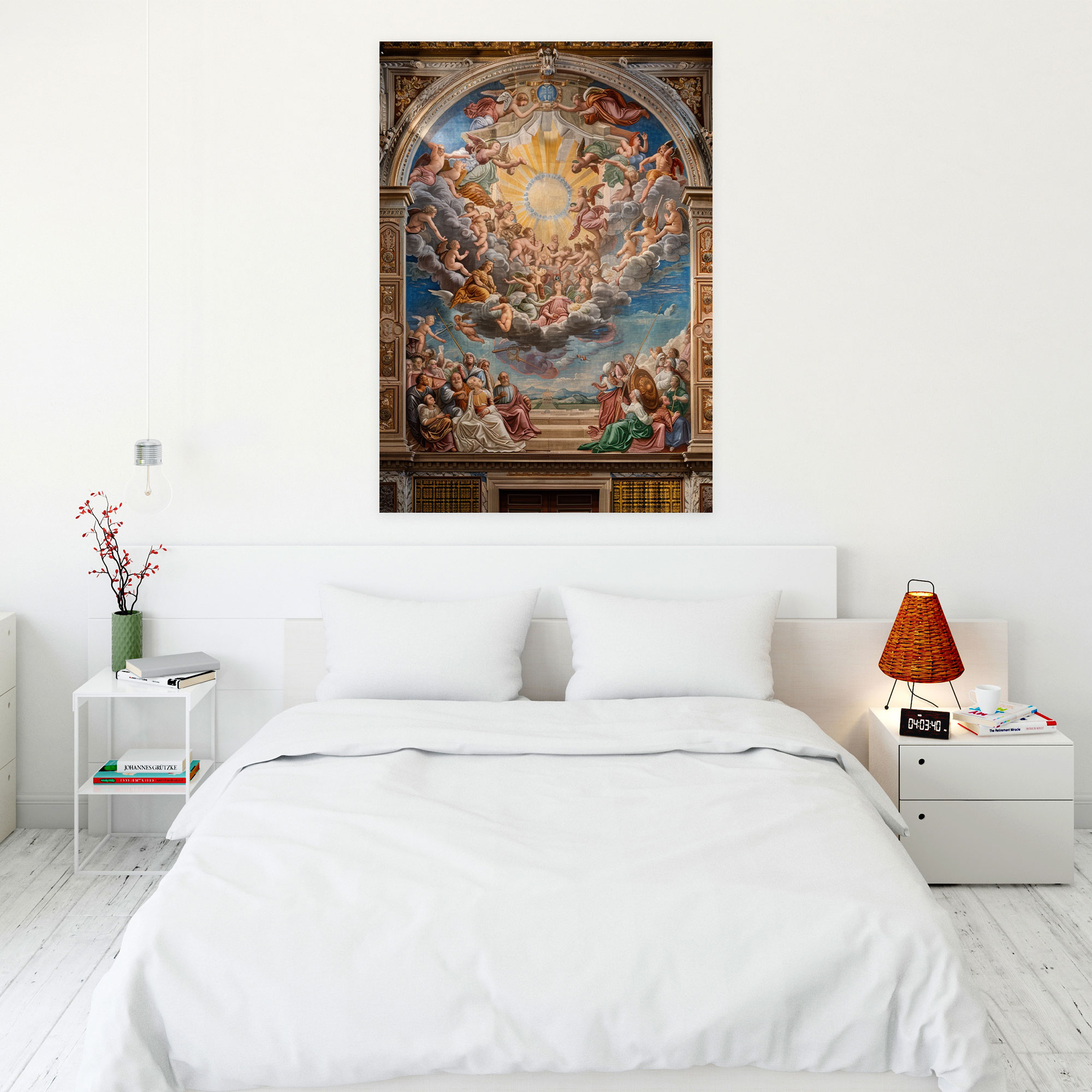 Majestic Historical Composition Wall Decoration - Raffaello Sanzio, Home Decoration, Raffaello Sanzio, Canvas