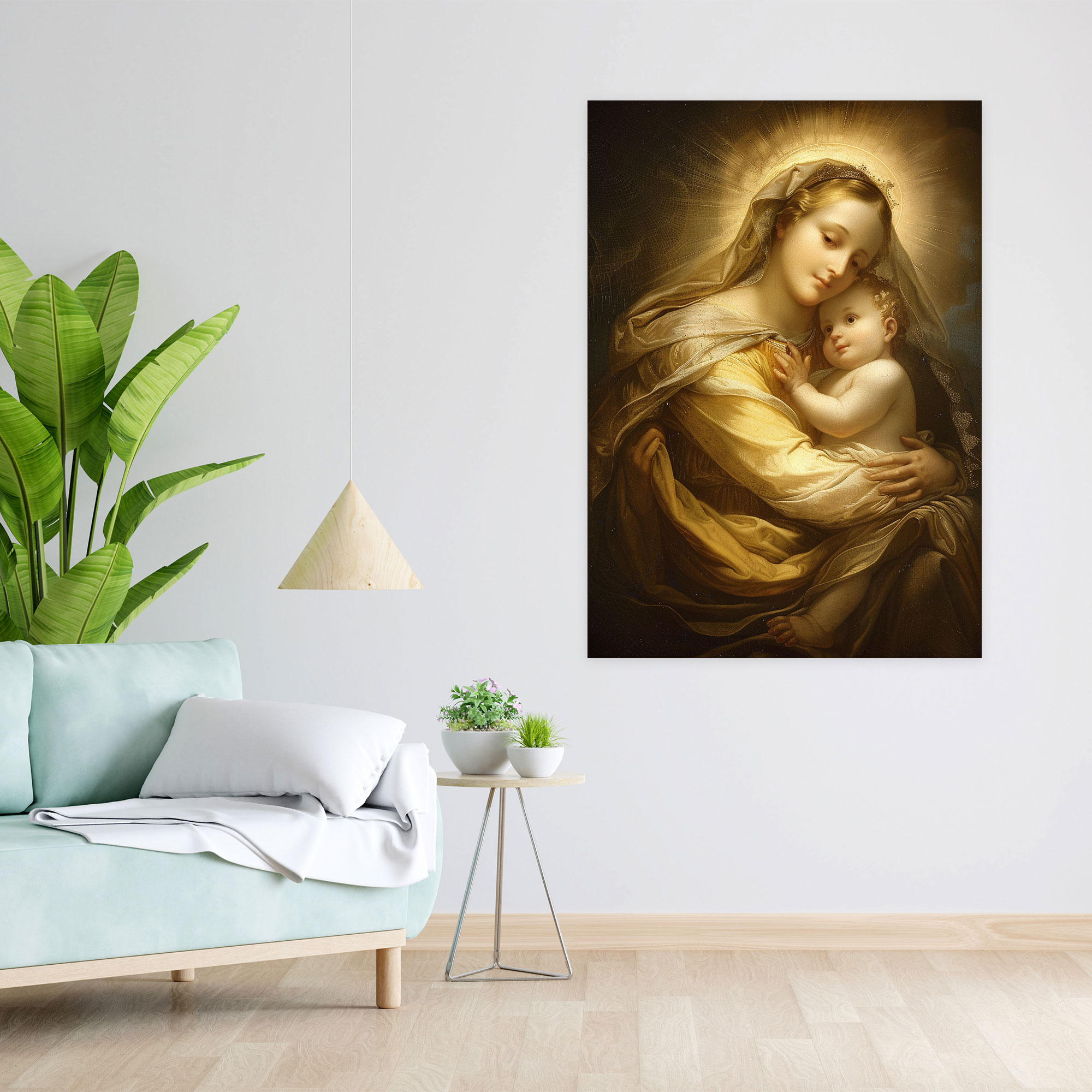 Divine Beauty Canvas Print - Raffaello Sanzio, Home Decoration, Wall Art, Canvas