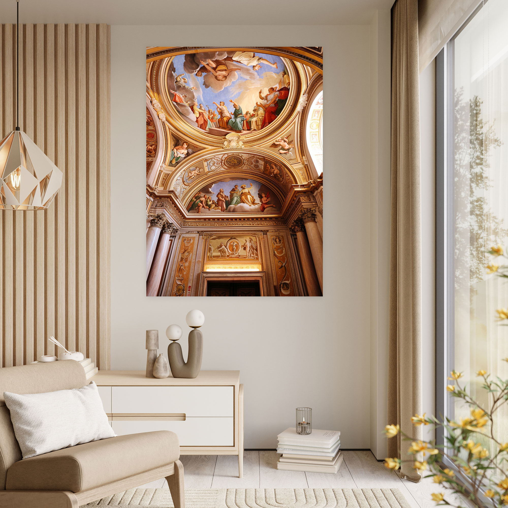 Raffaello Sanzio Wall Decoration - Raffaello Sanzio, Wall Decoration, Raffaello Sanzio, Canvas Wall Art