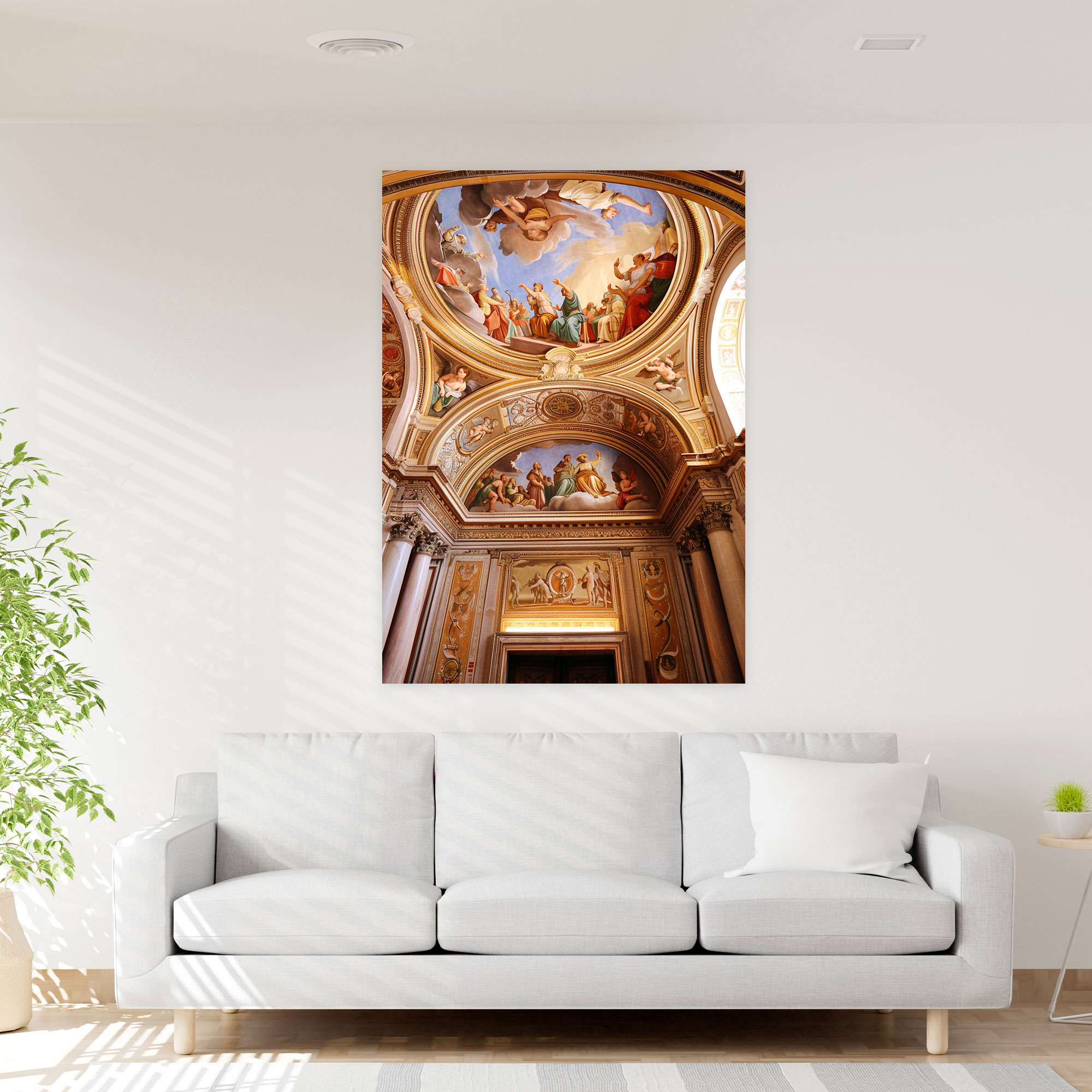 Raffaello Sanzio Wall Decoration - Raffaello Sanzio, Wall Decoration, Raffaello Sanzio, Canvas Wall Art