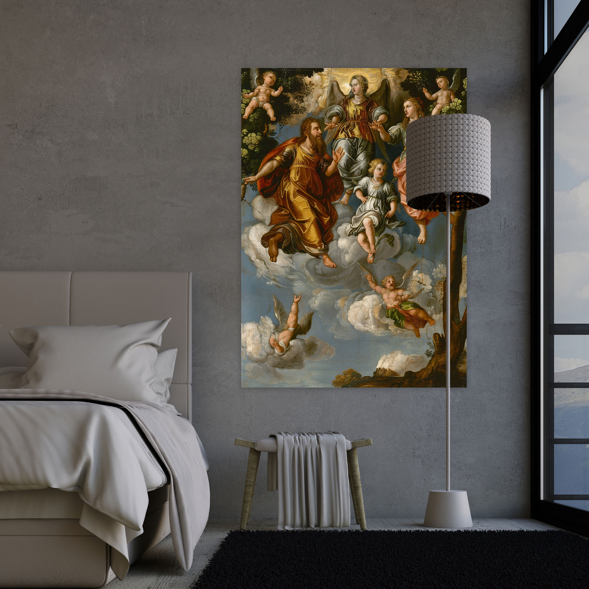 Mythological Raffaello Sanzio Wall Art - Raffaello Sanzio, Wall Art, Raffaello Sanzio, Canvas Wall Art