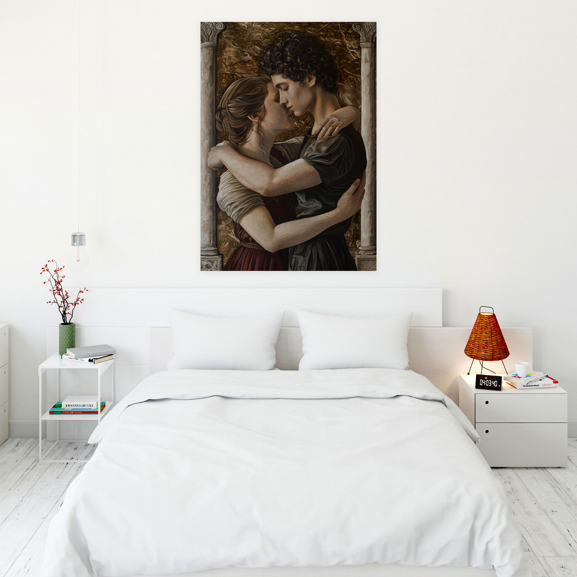 Romantic Raffaello Sanzio Wall Art - Raffaello Sanzio, Home Decoration, Canvas, Raffaello Sanzio