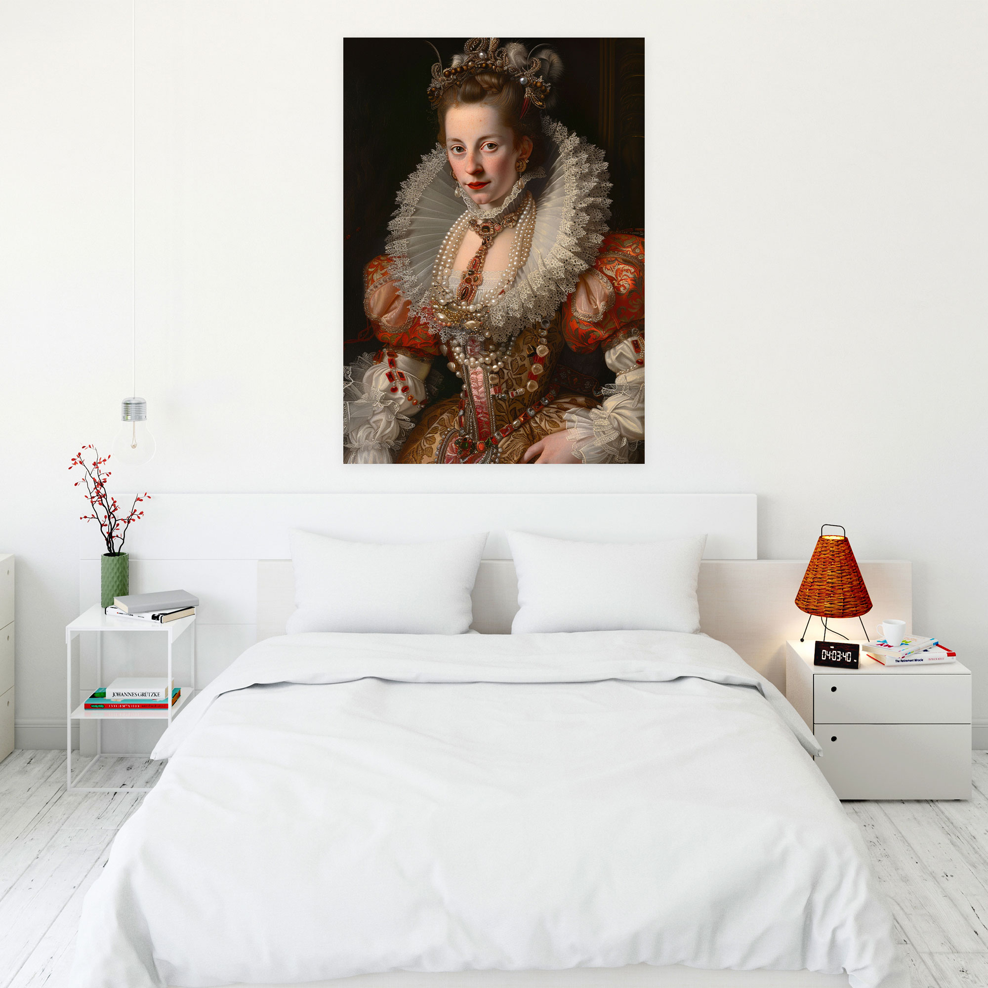 Noblewoman Raffaello Sanzio Canvas Print - Raffaello Sanzio, Home Decoration, Raffaello Sanzio, Wall Art