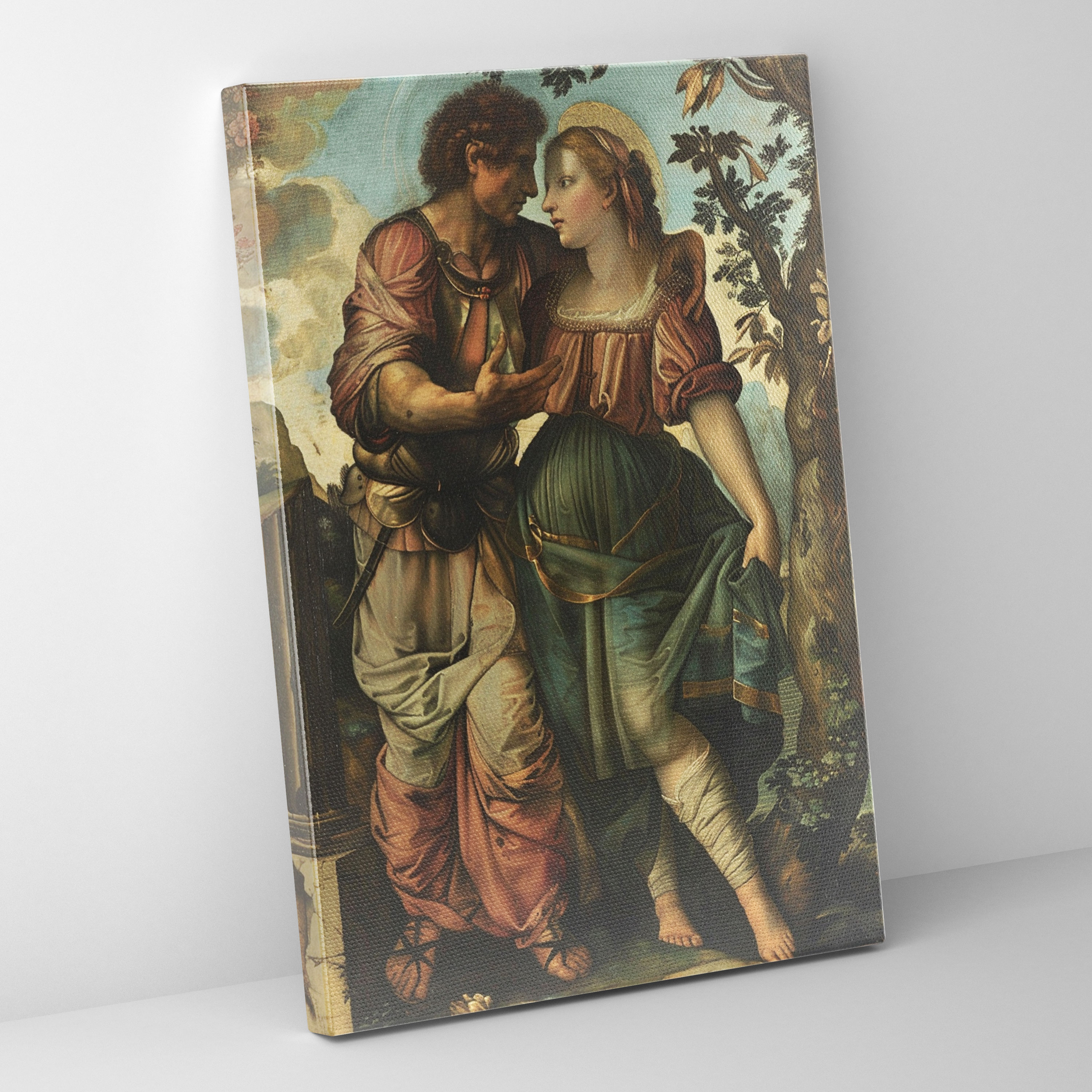 Romantic Raffaello Sanzio Canvas Wall Art - Raffaello Sanzio, Home Decoration, Canvas Print, Canvas