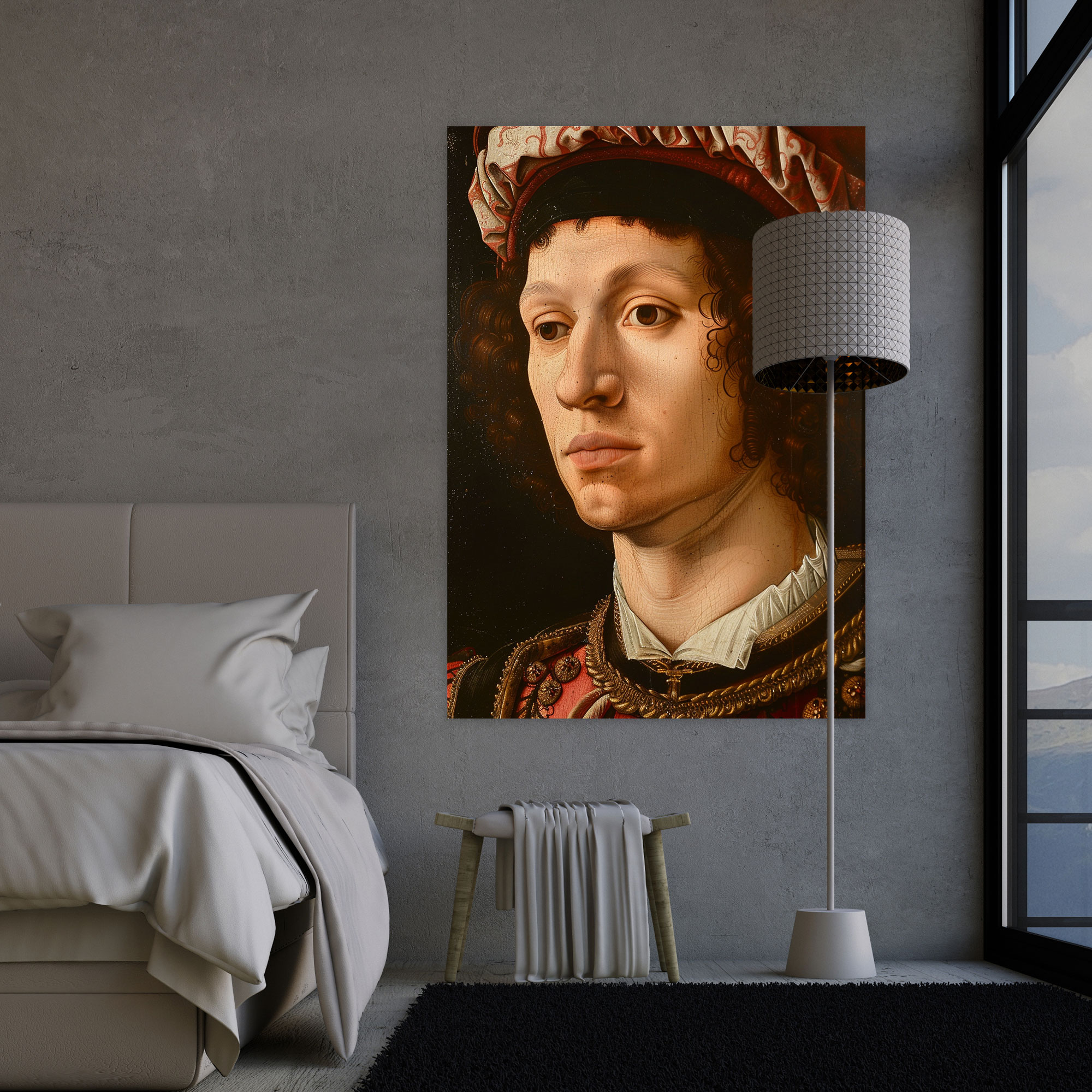 Guidobaldo Da Montefeltro Canvas Print - Raffaello Sanzio, Wall Art, Home Decoration, Wall Decoration