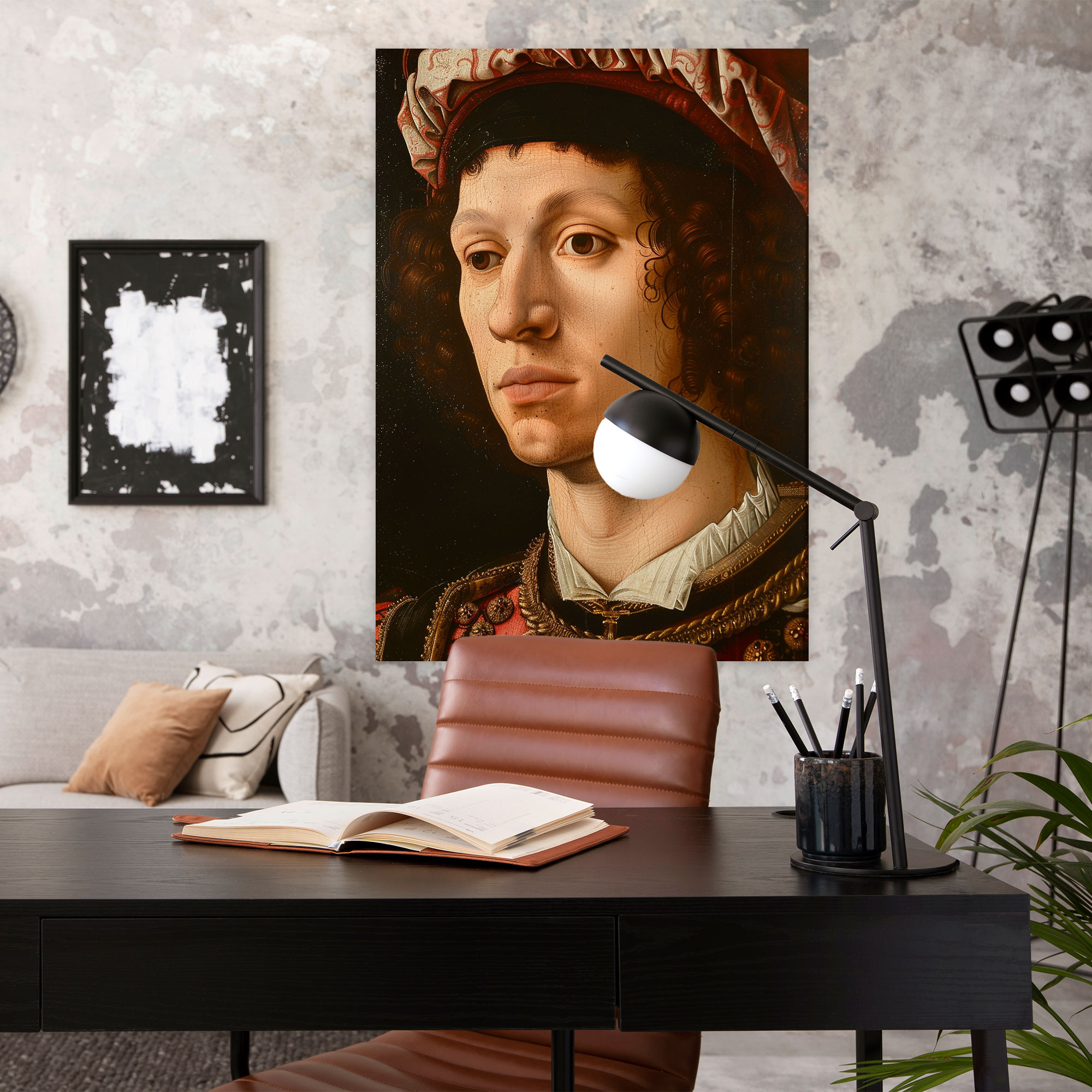 Guidobaldo Da Montefeltro Canvas Print - Raffaello Sanzio, Wall Art, Home Decoration, Wall Decoration
