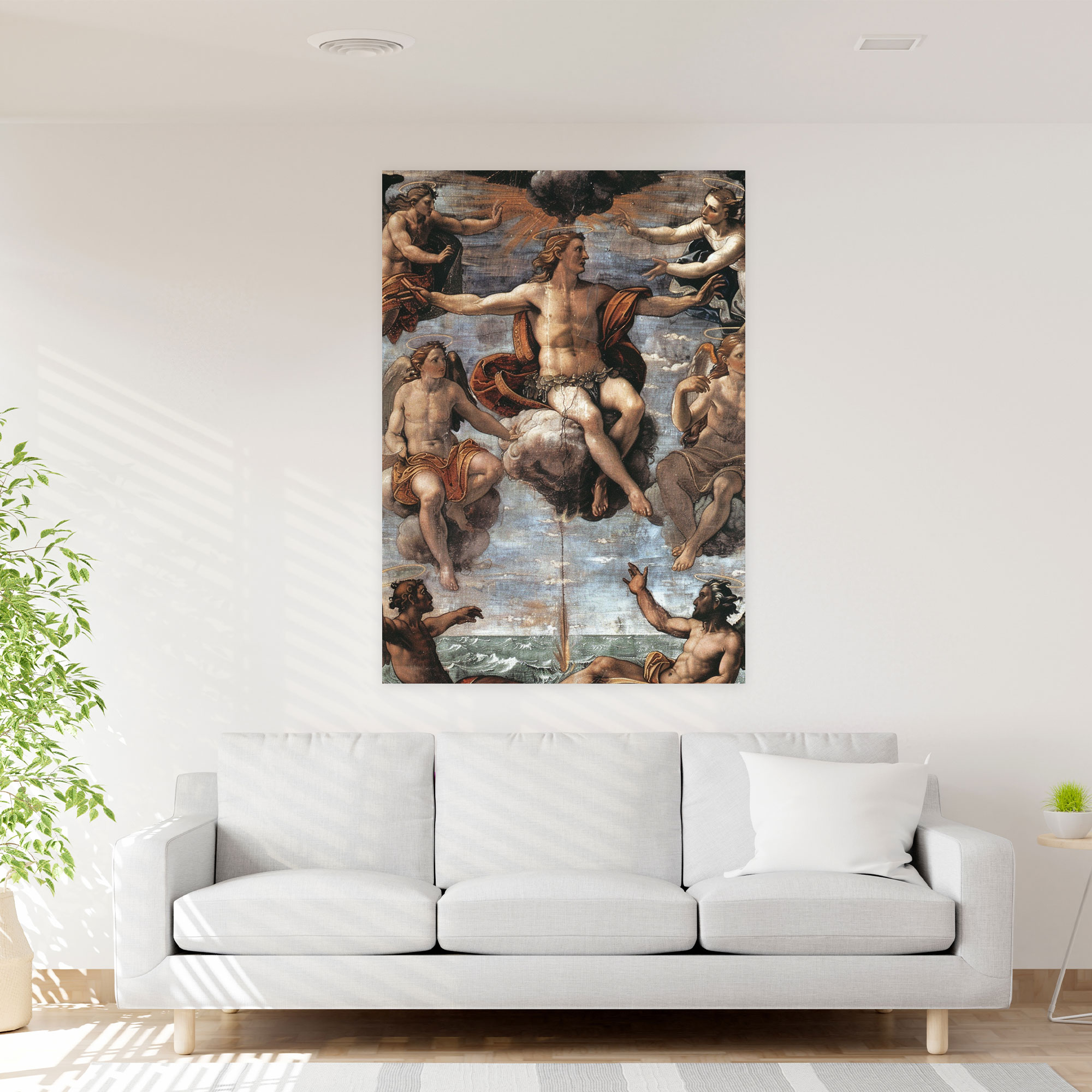 Raffaello Sanzio'nun Galatea Triumfu Duvar Sanatı - Ev Dekorasyonu Duvar Dekorasyonu Kanvas Tablo Sanatı