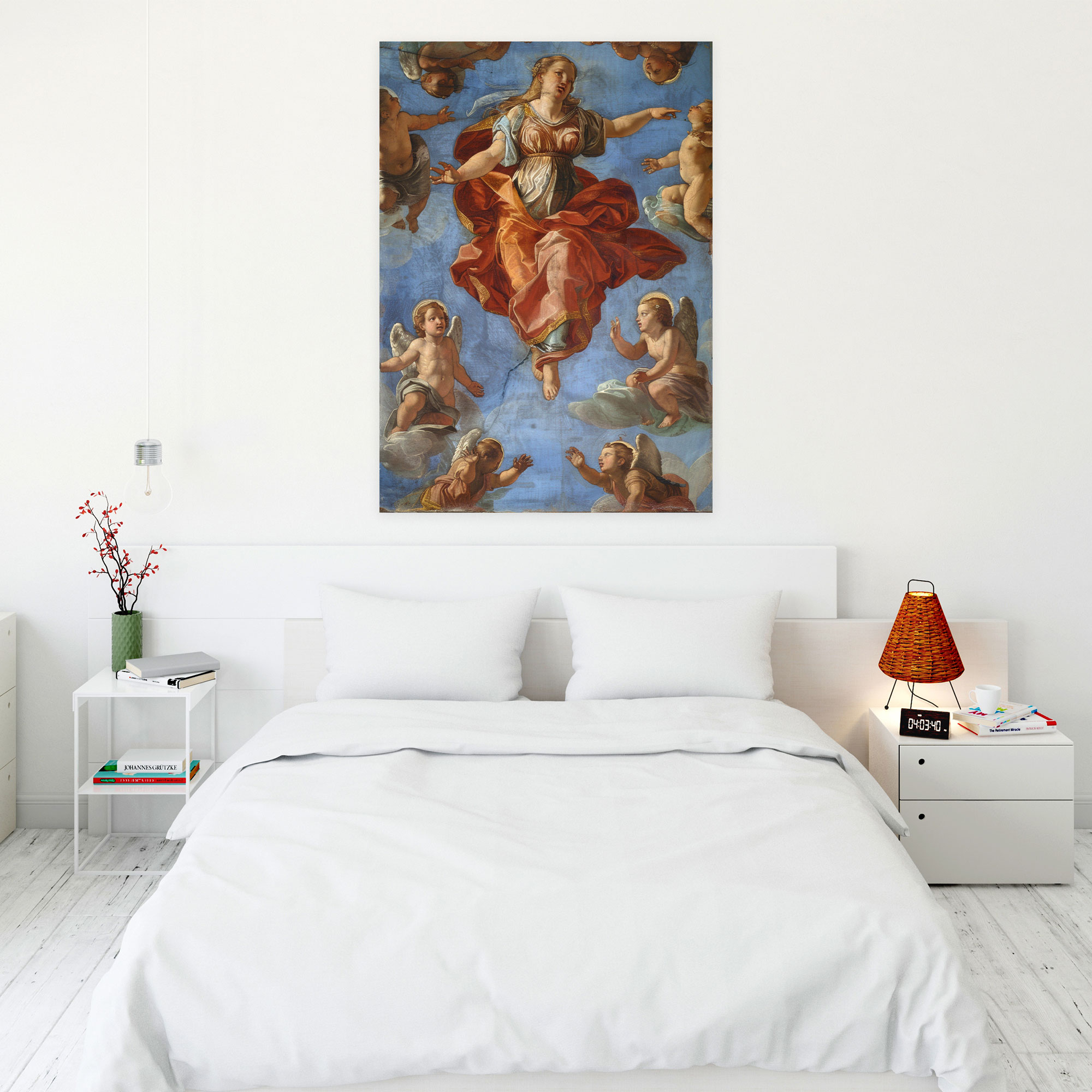 Raffaello Sanzio Wall Decoration - Raffaello Sanzio, Canvas Wall Art, Wall Decoration, Canvas Print