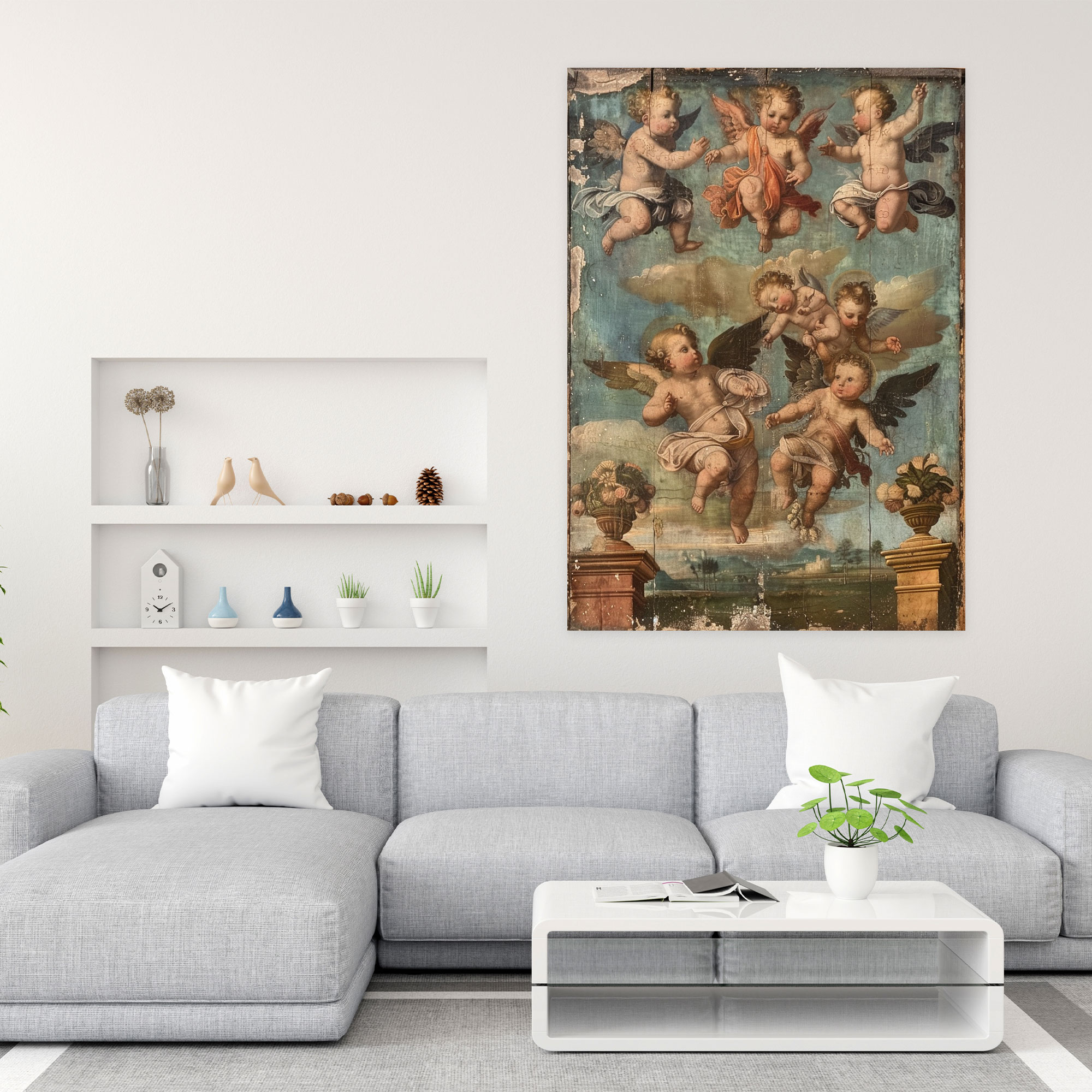 Raffaello Sanzio Canvas Print - Raffaello Sanzio, Home Decoration, Canvas, Canvas Wall Art