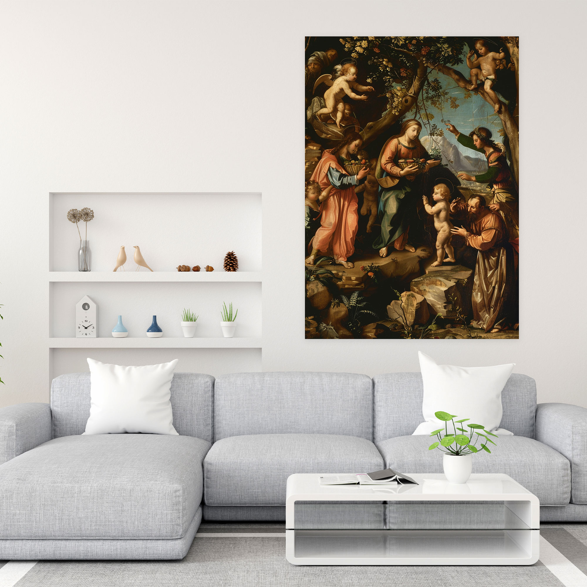 Raffaello Sanzio Canvas Print - Raffaello Sanzio, Wall Decoration, Wall Art, Raffaello Sanzio