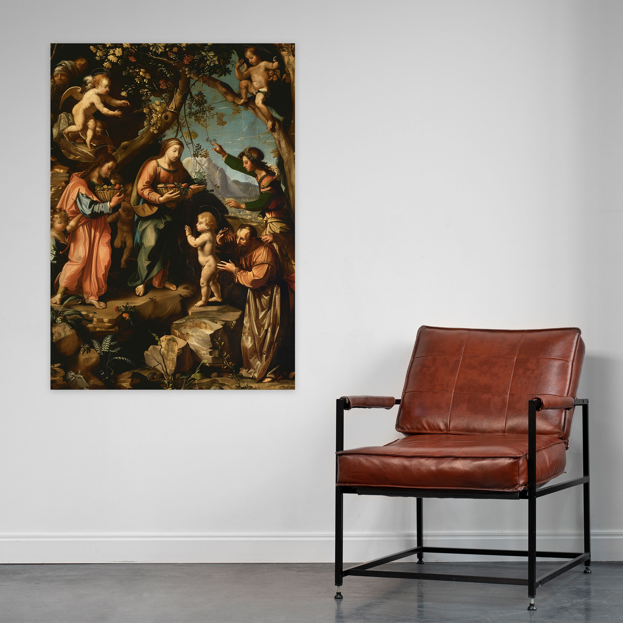 Raffaello Sanzio Canvas Print - Raffaello Sanzio, Wall Decoration, Wall Art, Raffaello Sanzio