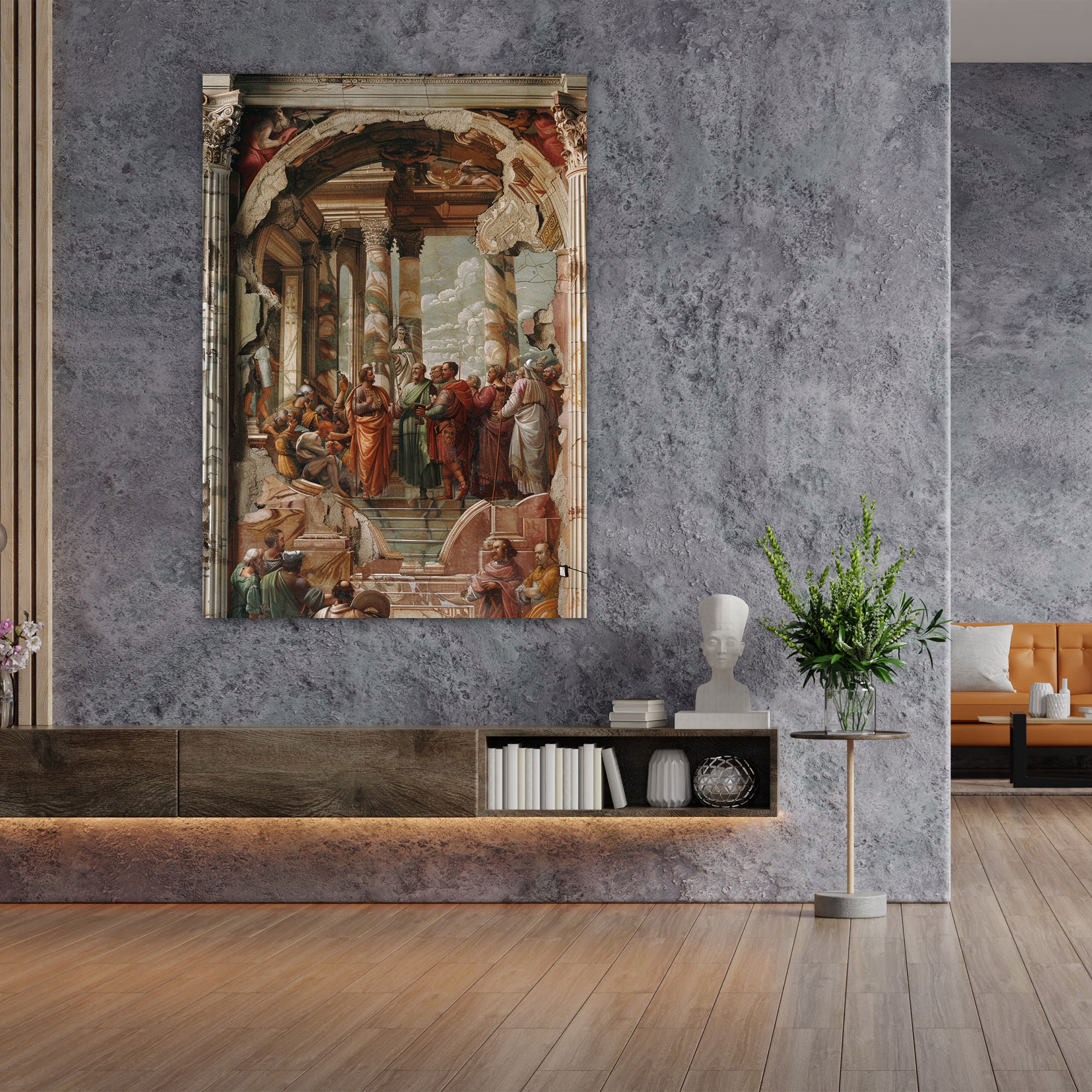 Historical Figures Raffaello Sanzio Canvas Print - Raffaello Sanzio, Canvas Wall Art, Canvas, Raffaello Sanzio