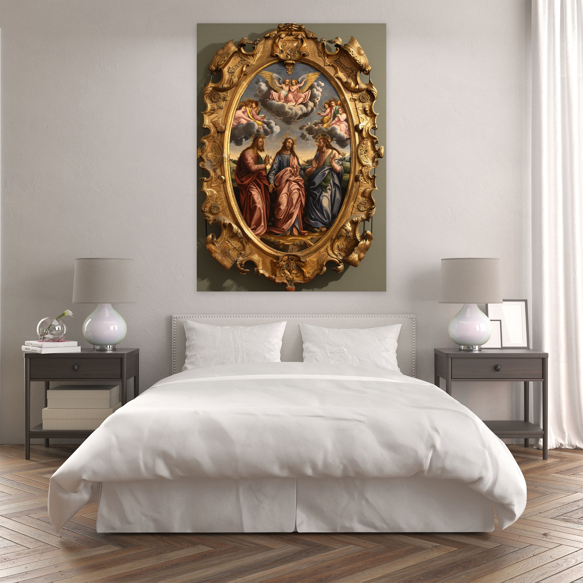 Raffaello Sanzio Wall Decoration - The Transfiguration - Raffaello Sanzio, Home Decoration, Raffaello Sanzio, Canvas Print