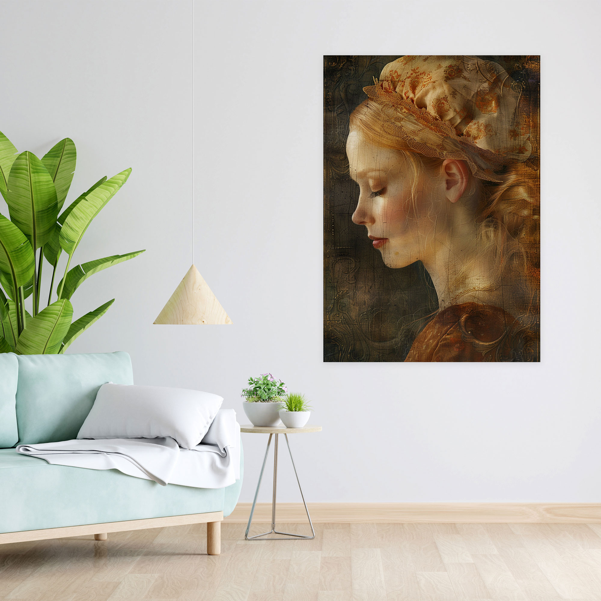 Dreamy Woman Raffaello Sanzio Wall Art - Raffaello Sanzio, Raffaello Sanzio, Canvas, Canvas Wall Art